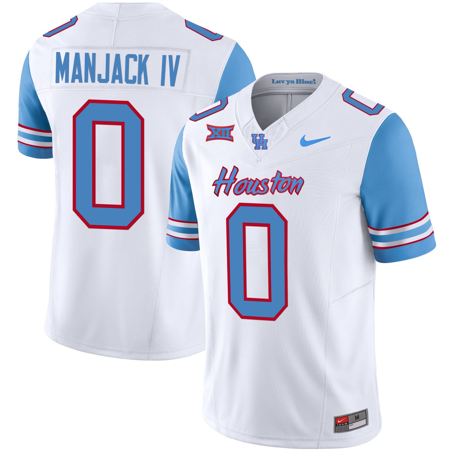 Houston Cougars 2023 Oilers Inspired Vapor Jersey V5 - All Stitched