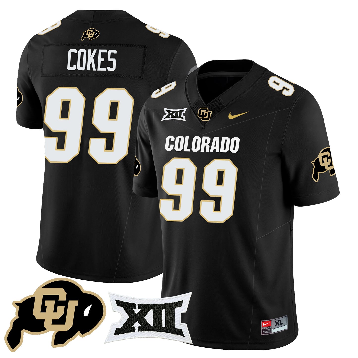 Colorado Buffaloes 2024 Vapor Limited Jersey N1 - All Stitched