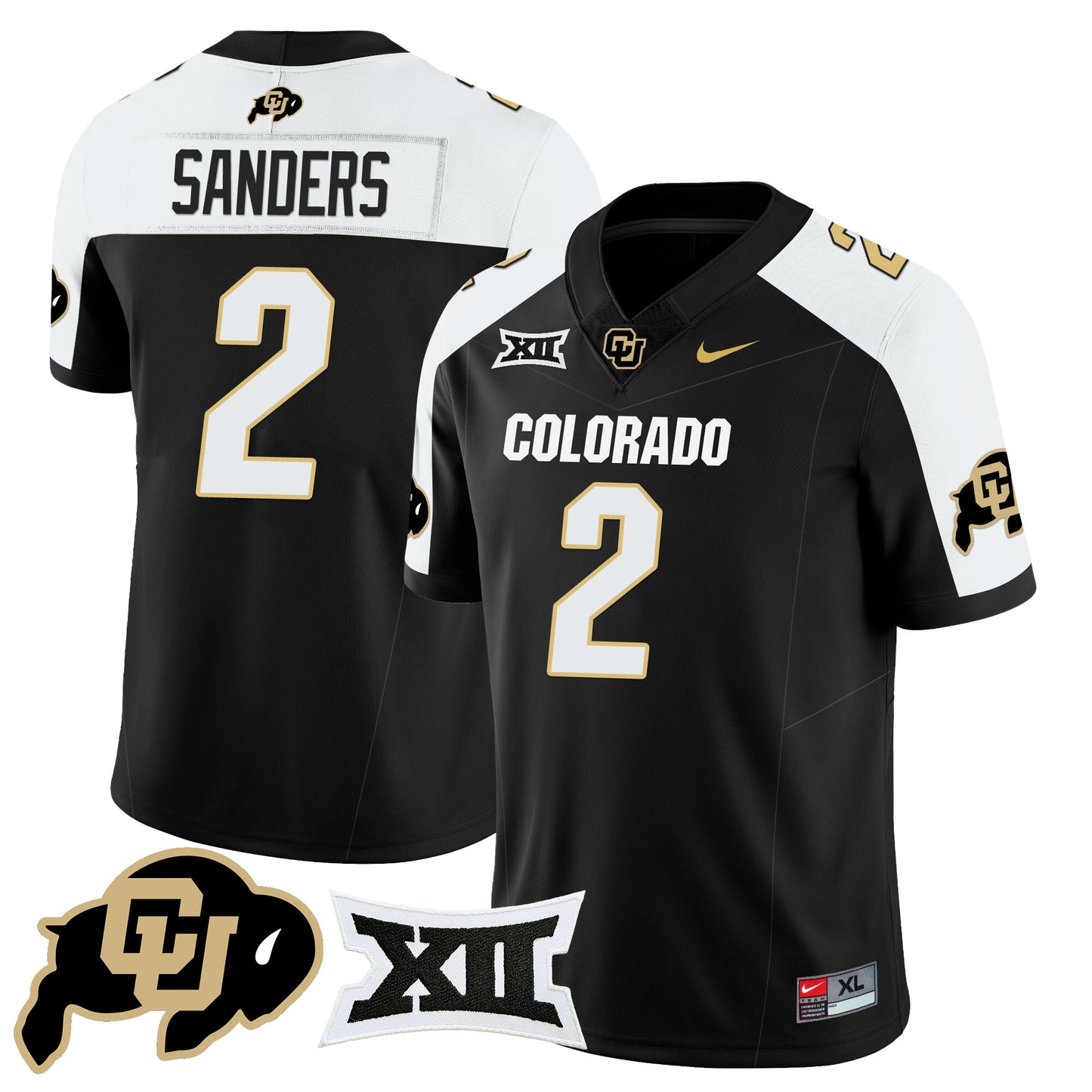 Colorado Buffaloes 2024 Vapor Limited Jersey N1 - All Stitched