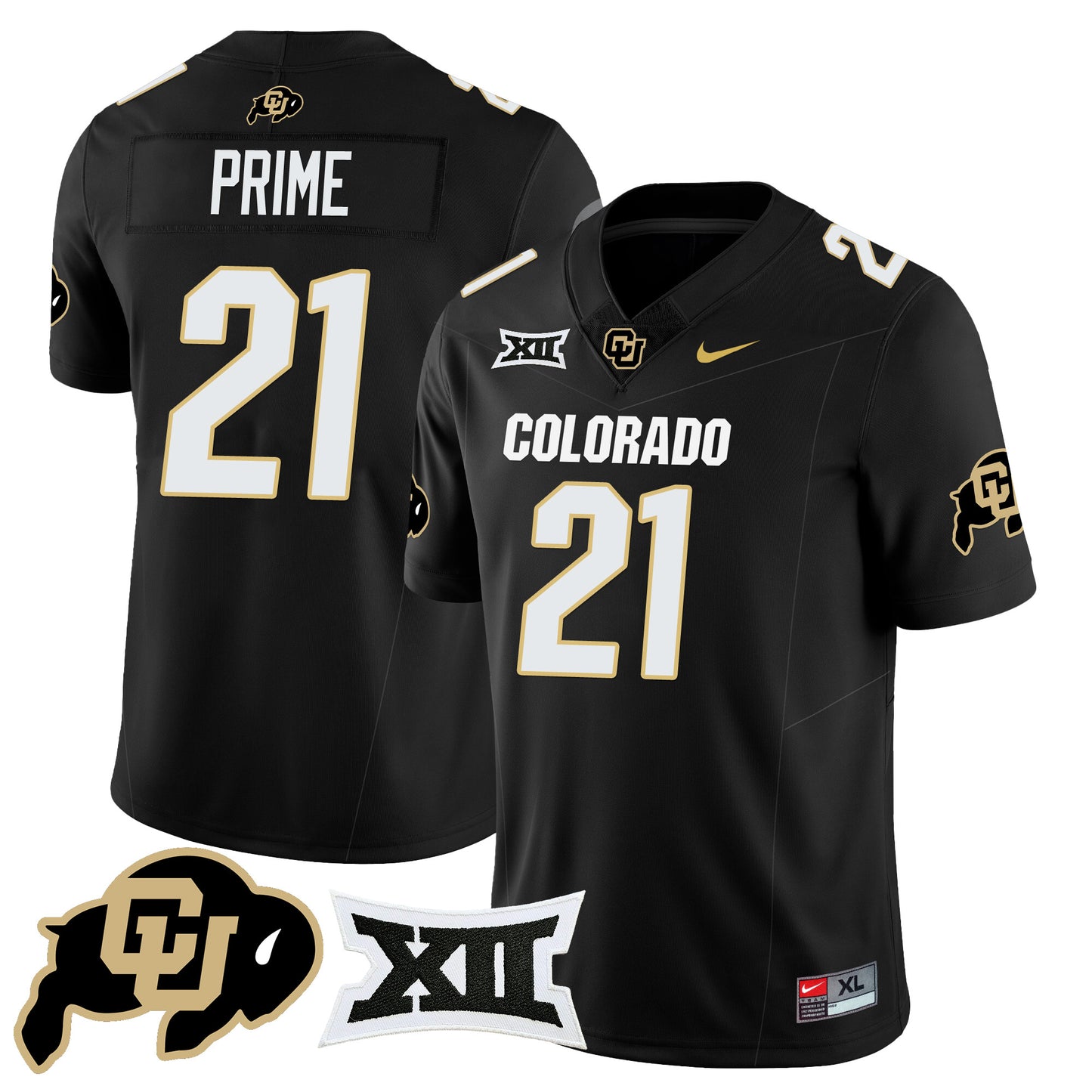 Colorado Buffaloes 2024 Vapor Limited Jersey N1 - All Stitched