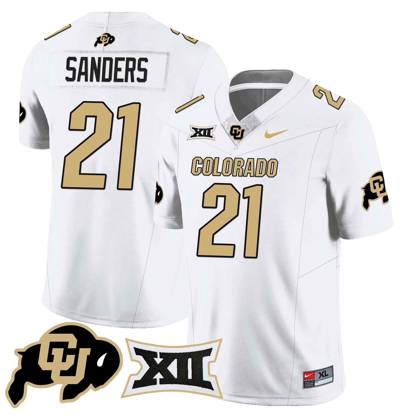Colorado Buffaloes 2024 Vapor Limited Jersey N1 - All Stitched