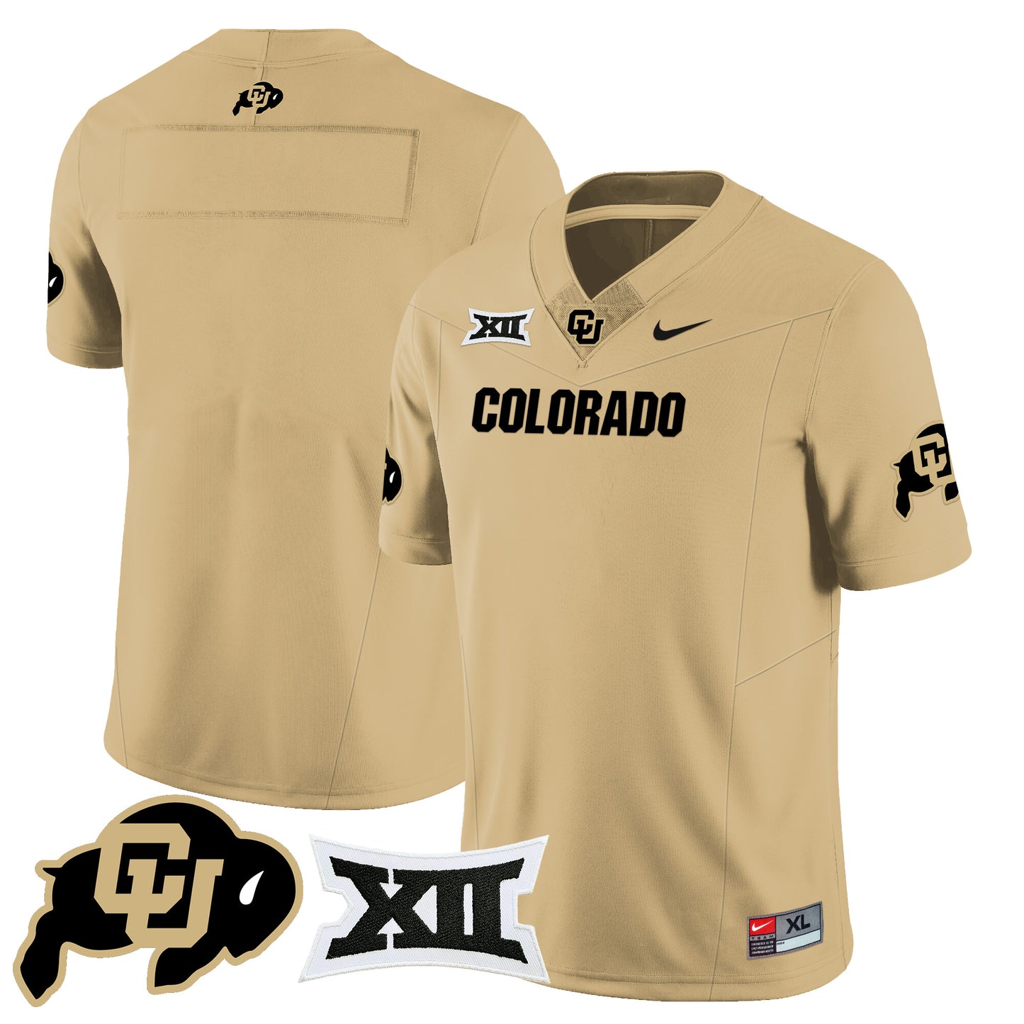Colorado Buffaloes 2024 Vapor Limited Jersey N1 - All Stitched