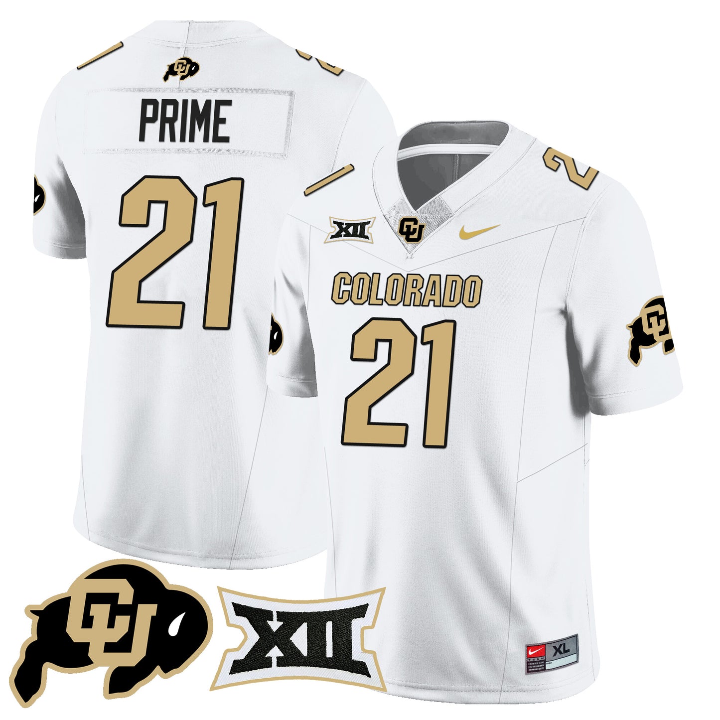 Colorado Buffaloes 2024 Vapor Limited Jersey N1 - All Stitched