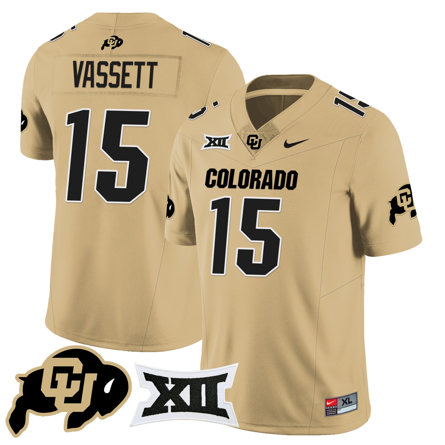Colorado Buffaloes 2024 Vapor Limited Jersey N1 - All Stitched