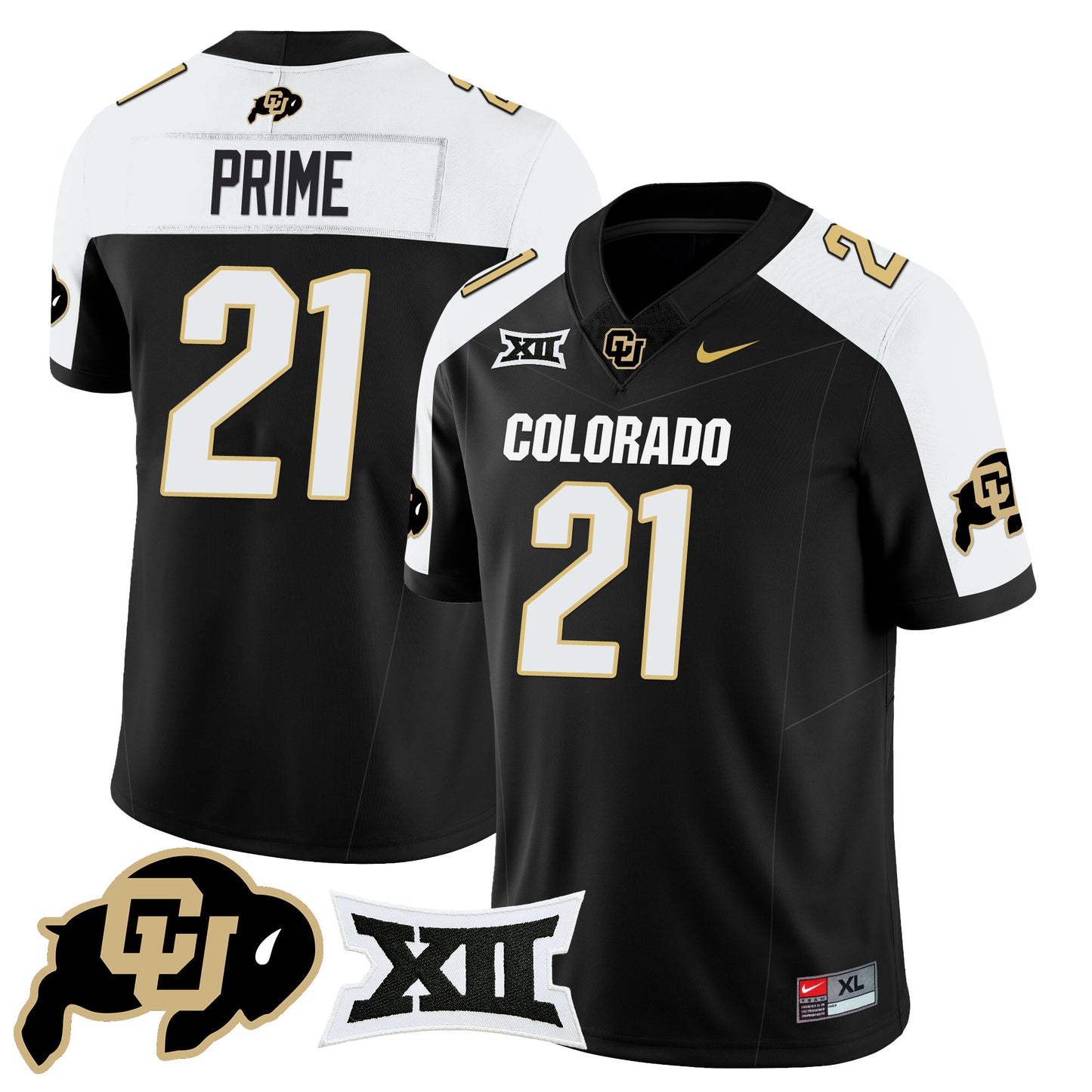 Colorado Buffaloes 2024 Vapor Limited Jersey N1 - All Stitched