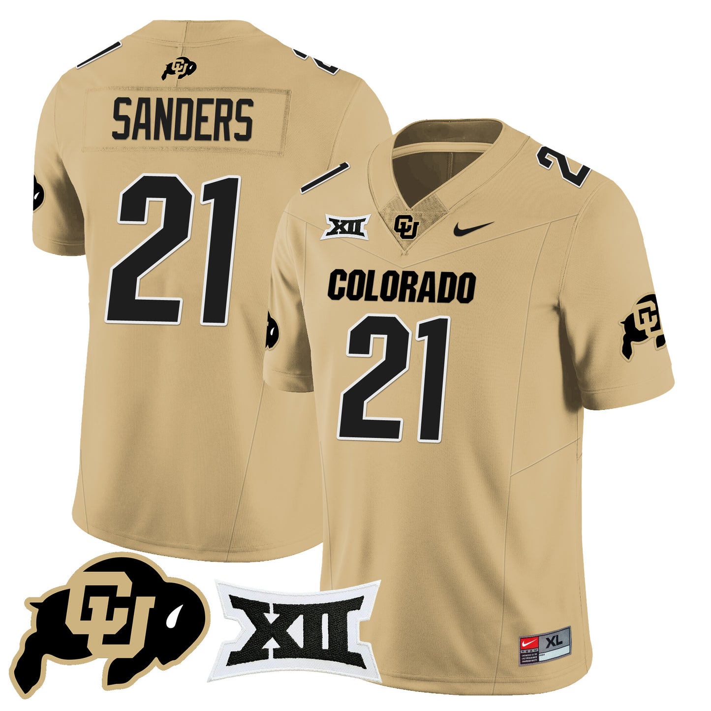 Colorado Buffaloes 2024 Vapor Limited Jersey N1 - All Stitched