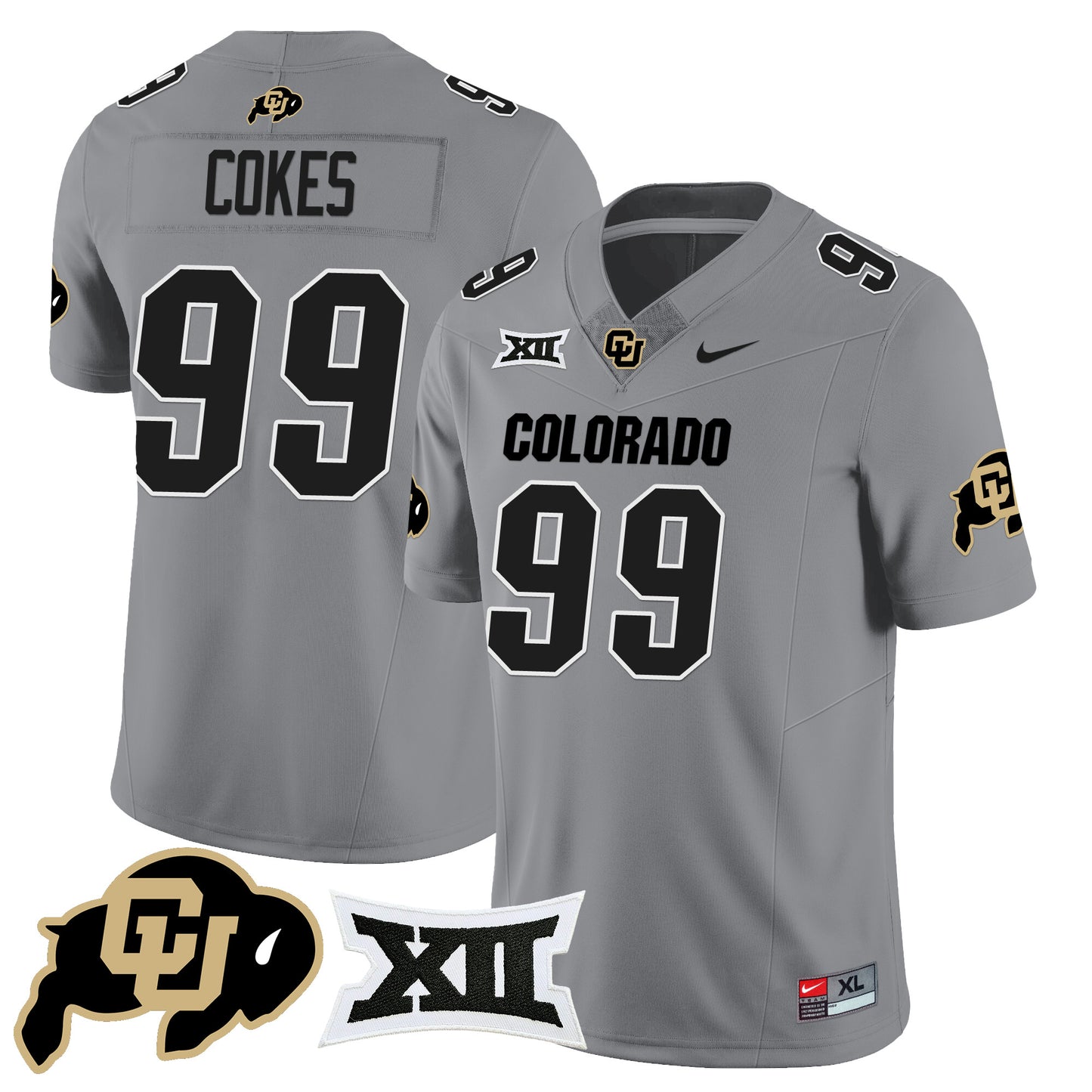 Colorado Buffaloes 2024 Vapor Limited Jersey N1 - All Stitched