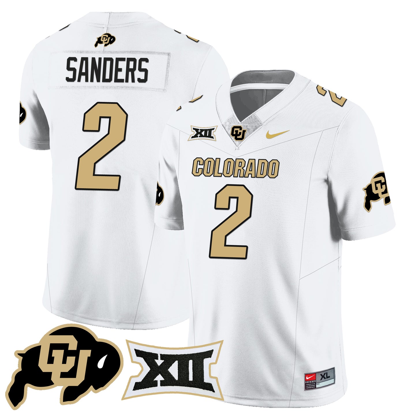 Colorado Buffaloes 2024 Vapor Limited Jersey N1 - All Stitched