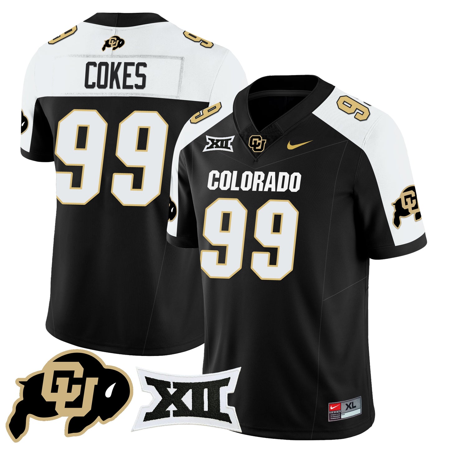Colorado Buffaloes 2024 Vapor Limited Jersey N1 - All Stitched