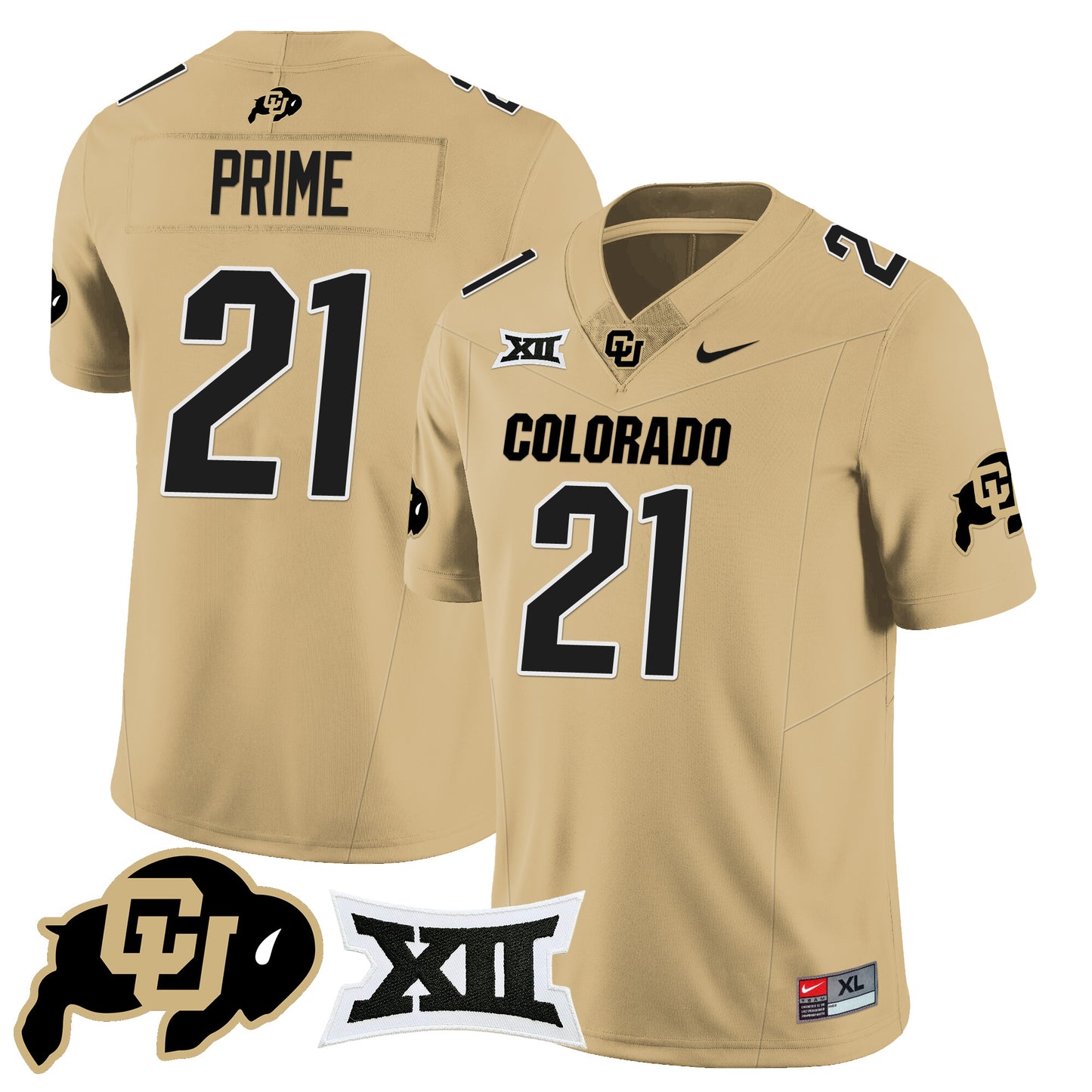 Colorado Buffaloes 2024 Vapor Limited Jersey N1 - All Stitched