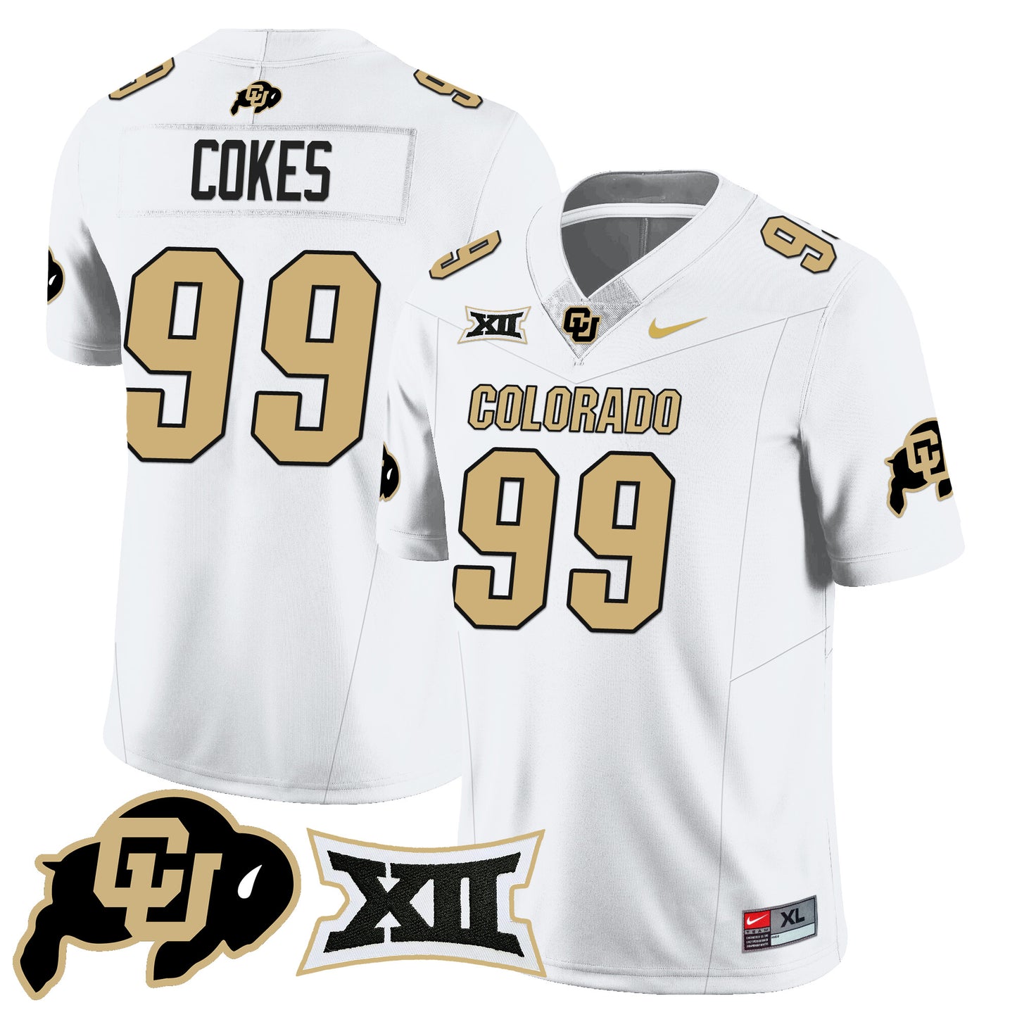 Colorado Buffaloes 2024 Vapor Limited Jersey N1 - All Stitched