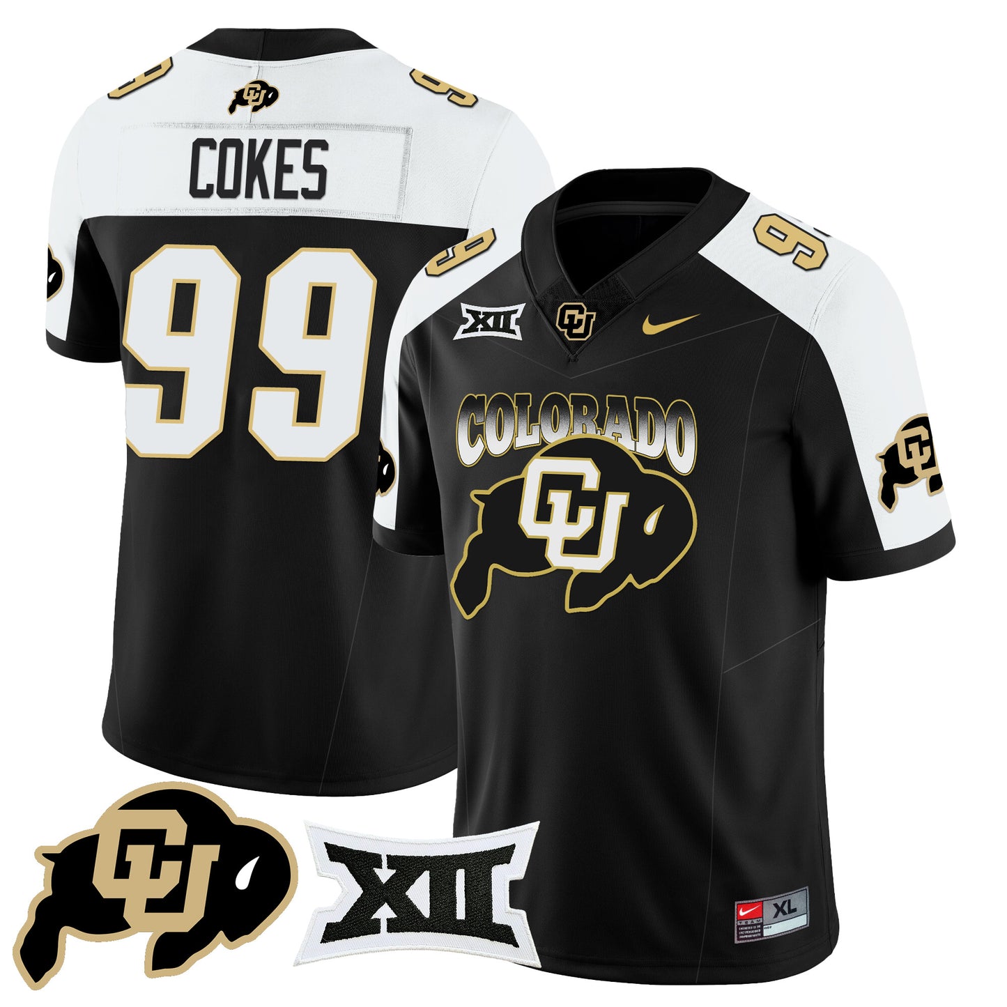 Colorado Buffaloes 2024 Vapor Limited Jersey N2 - All Stitched