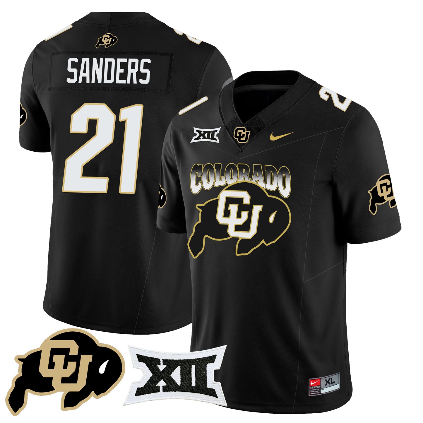 Colorado Buffaloes 2024 Vapor Limited Jersey N2 - All Stitched