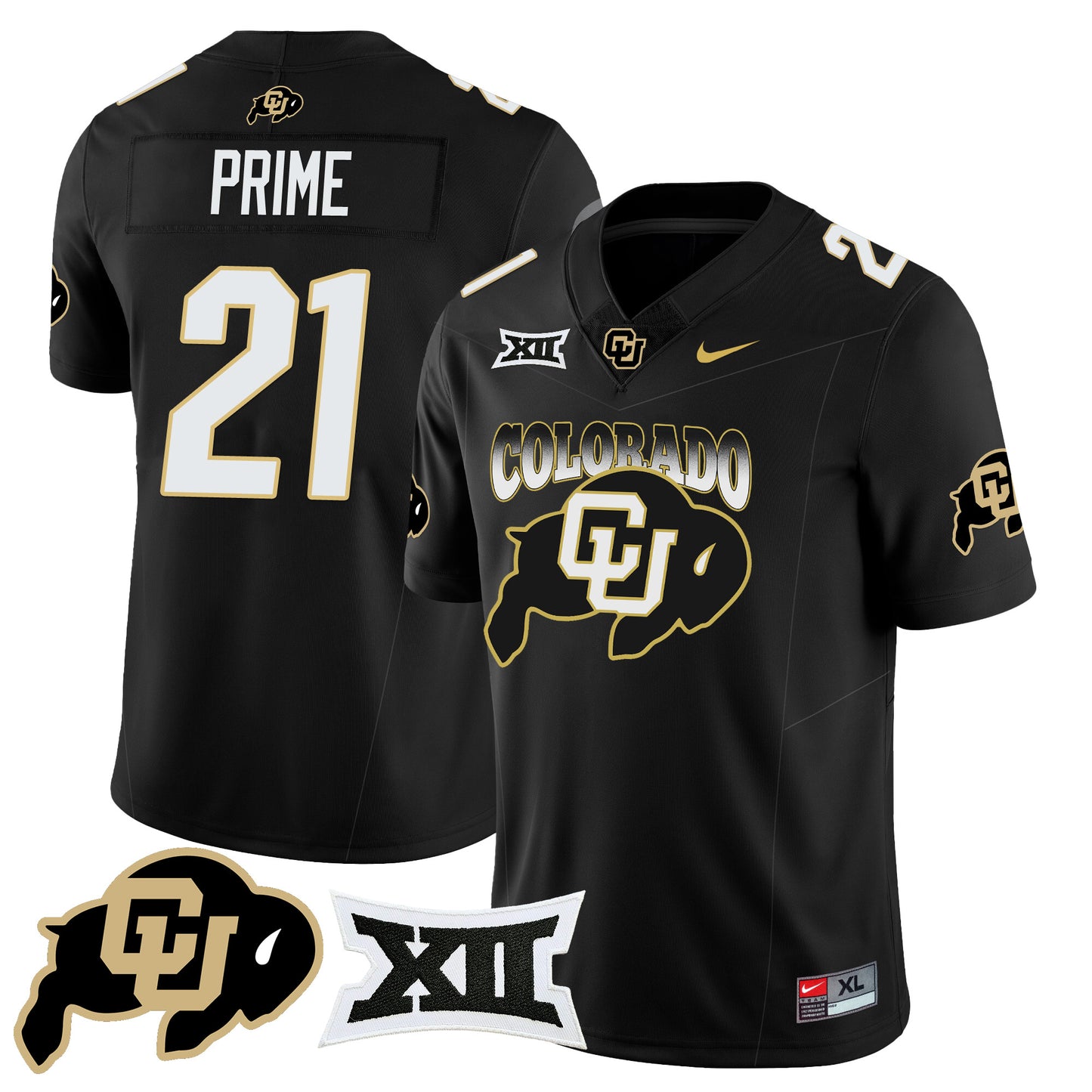Colorado Buffaloes 2024 Vapor Limited Jersey N2 - All Stitched