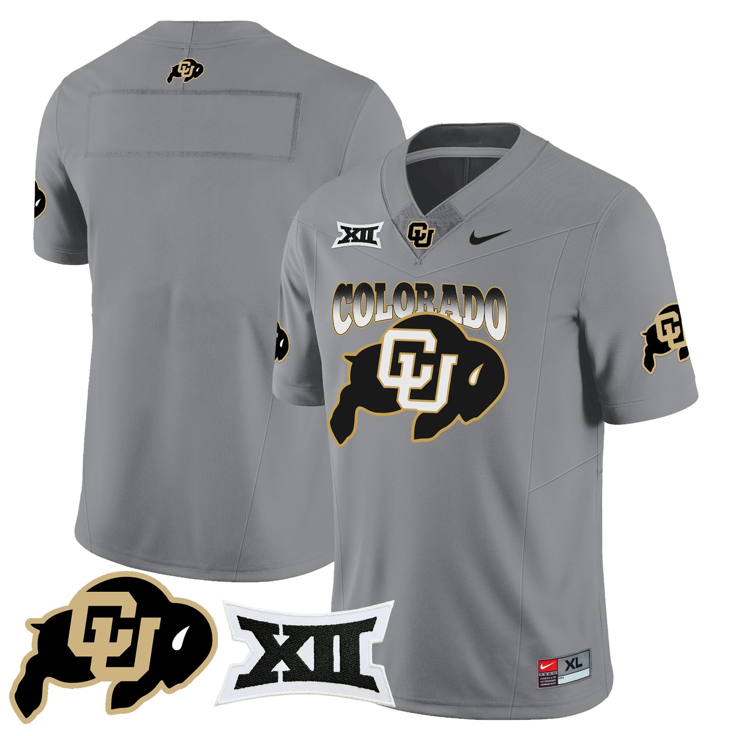 Colorado Buffaloes 2024 Vapor Limited Jersey N2 - All Stitched