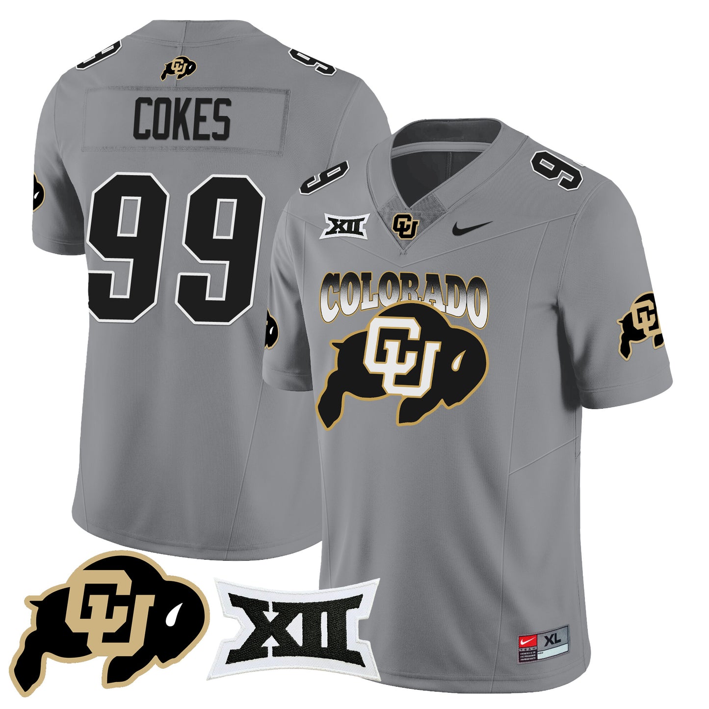 Colorado Buffaloes 2024 Vapor Limited Jersey N2 - All Stitched