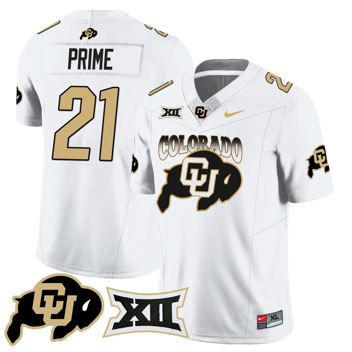 Colorado Buffaloes 2024 Vapor Limited Jersey N2 - All Stitched