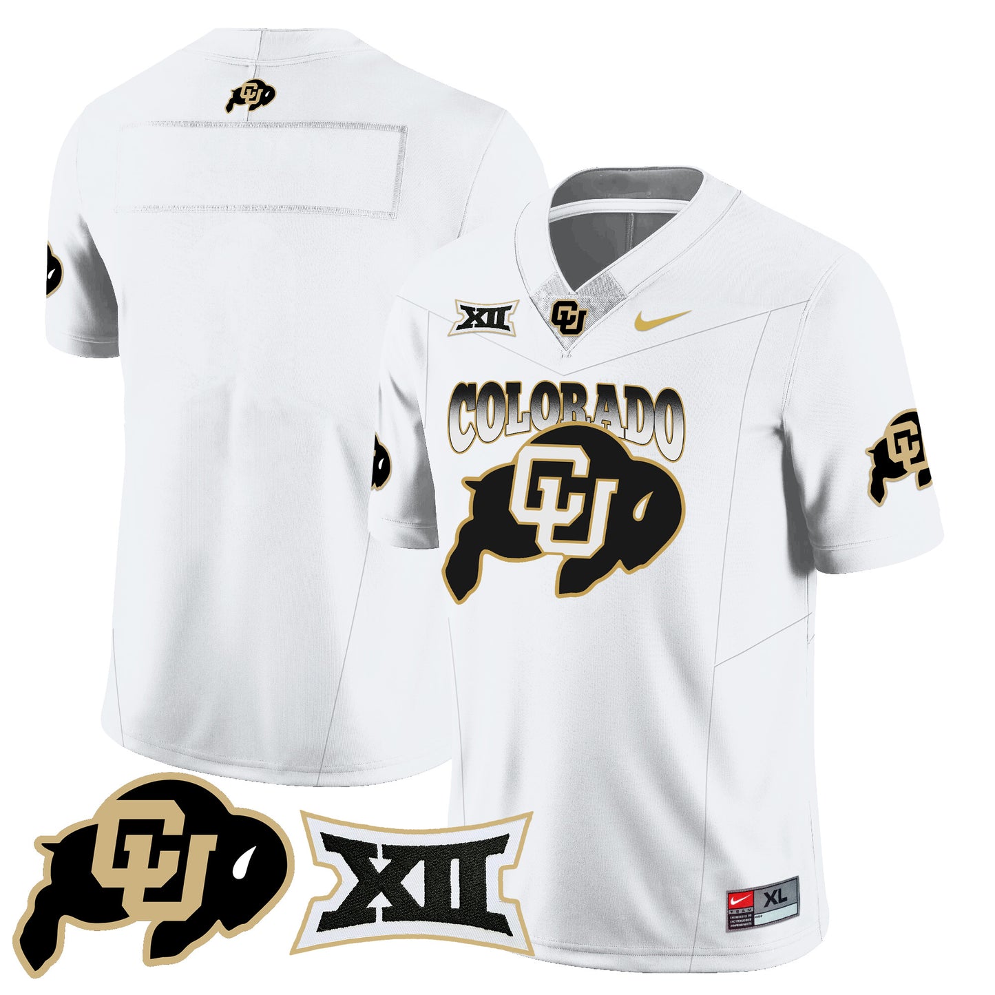 Colorado Buffaloes 2024 Vapor Limited Jersey N2 - All Stitched