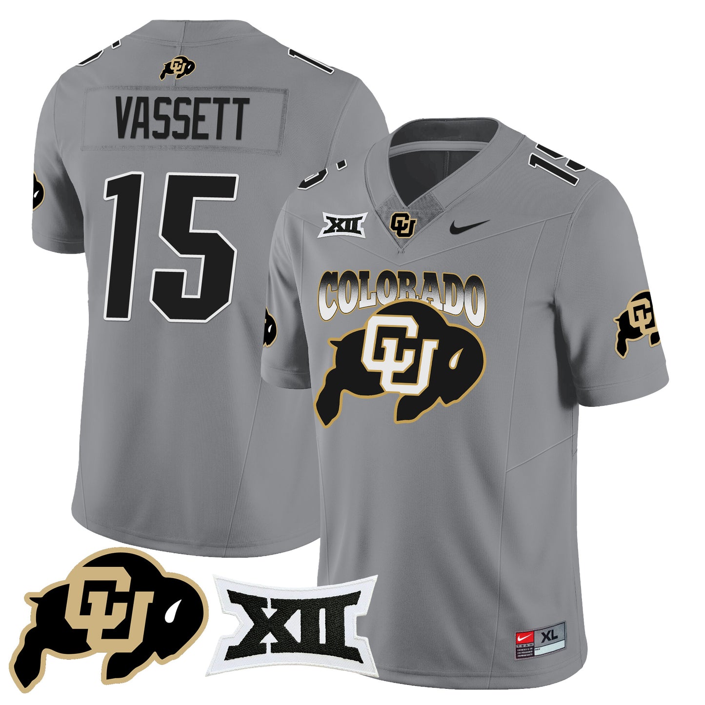 Colorado Buffaloes 2024 Vapor Limited Jersey N2 - All Stitched