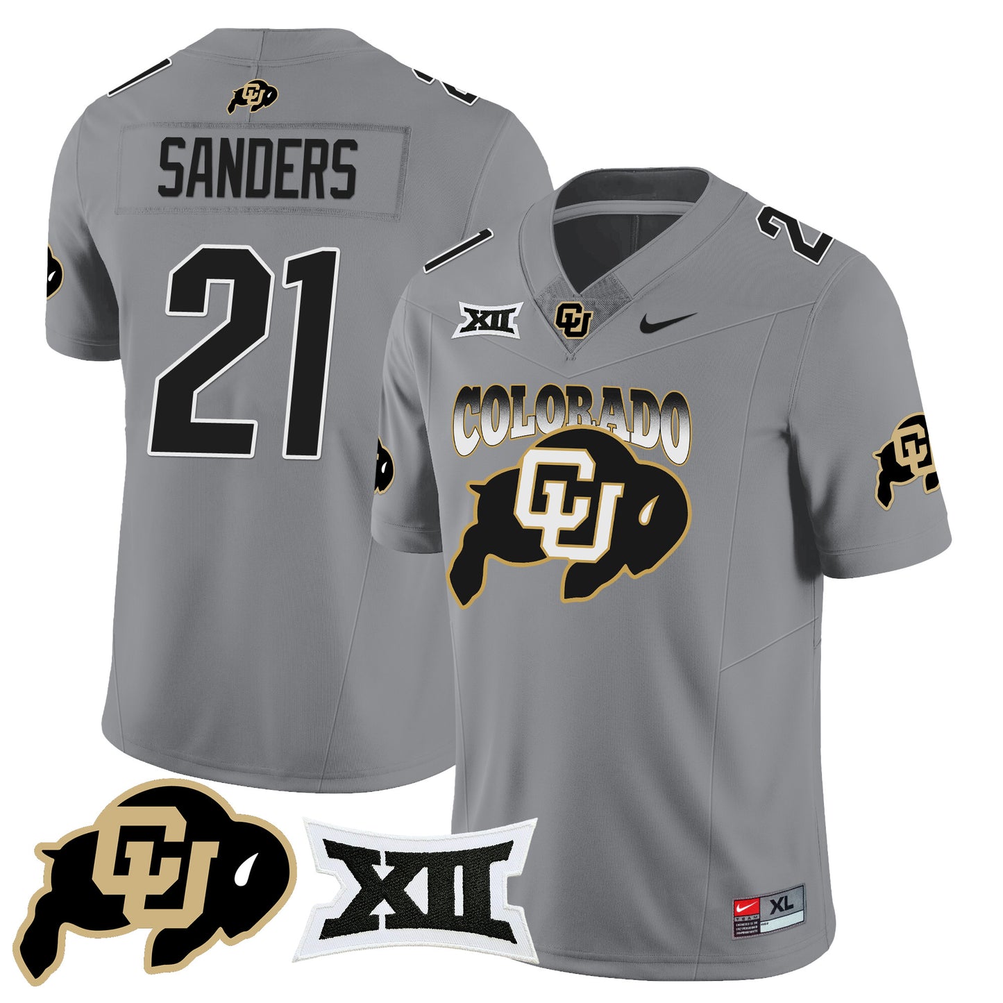 Colorado Buffaloes 2024 Vapor Limited Jersey N2 - All Stitched