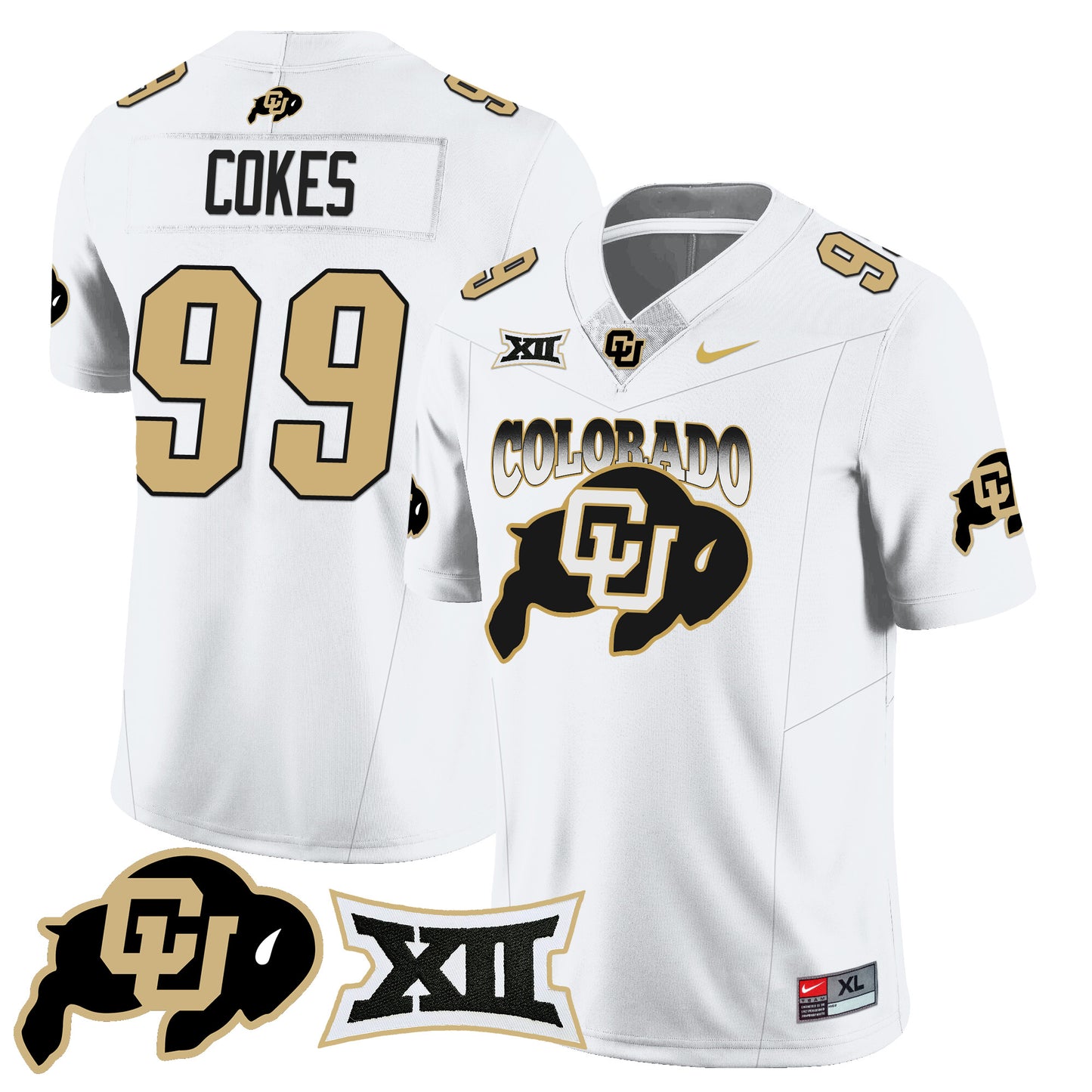 Colorado Buffaloes 2024 Vapor Limited Jersey N2 - All Stitched