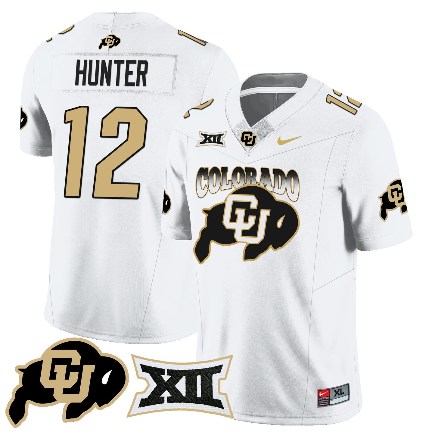 Colorado Buffaloes 2024 Vapor Limited Jersey N2 - All Stitched