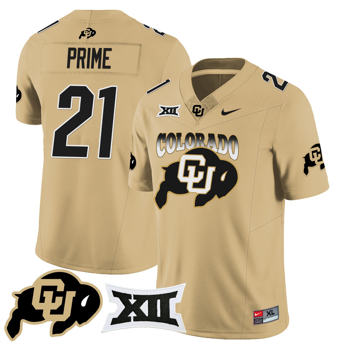 Colorado Buffaloes 2024 Vapor Limited Jersey N2 - All Stitched