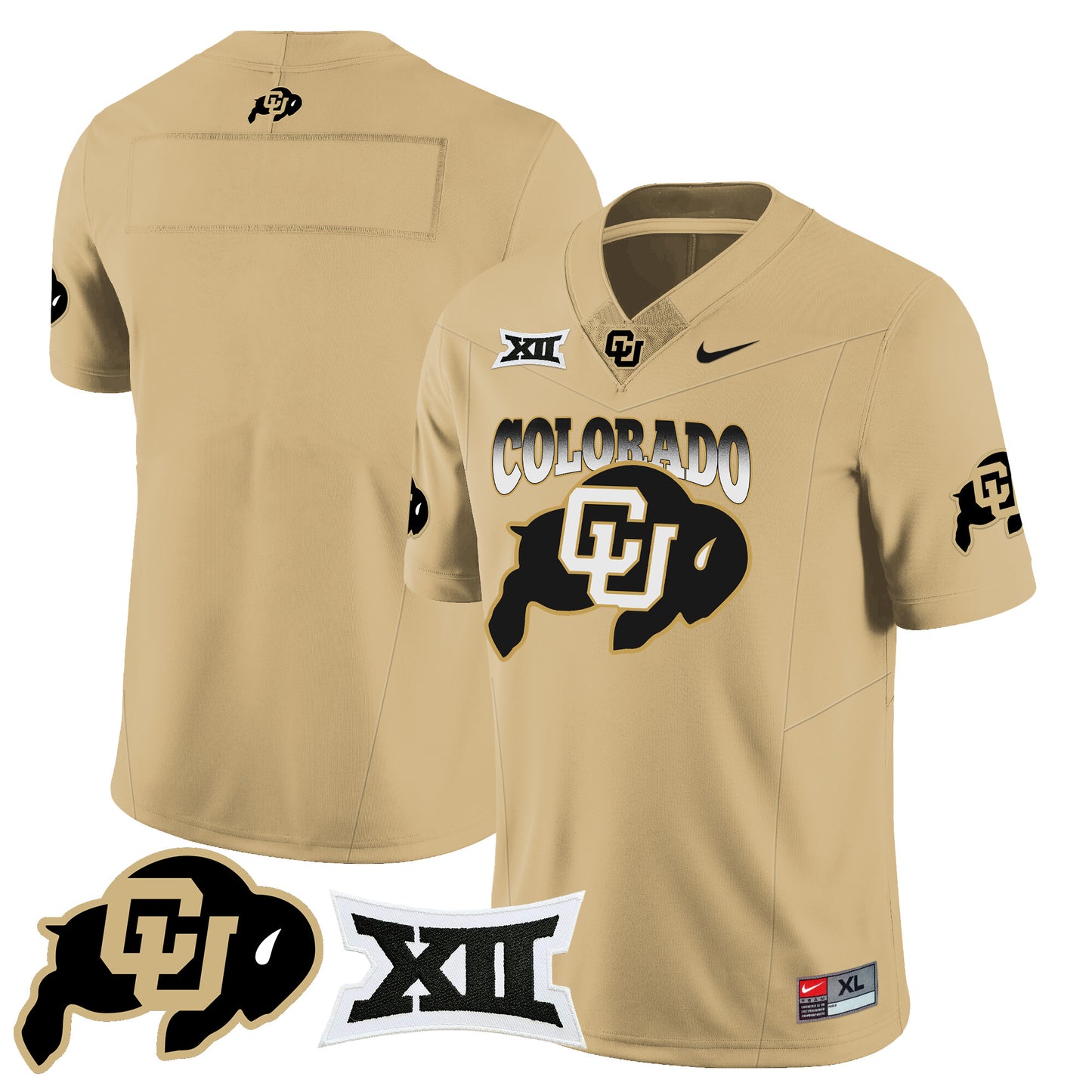 Colorado Buffaloes 2024 Vapor Limited Jersey N2 - All Stitched