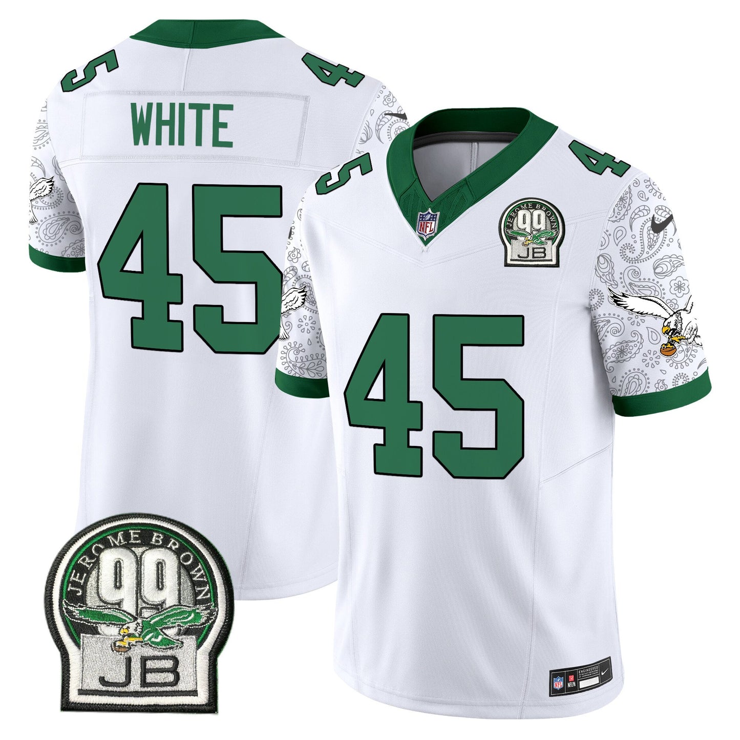 Eagles Kelly Green Vapor Limited Jersey V4 - All Stitched