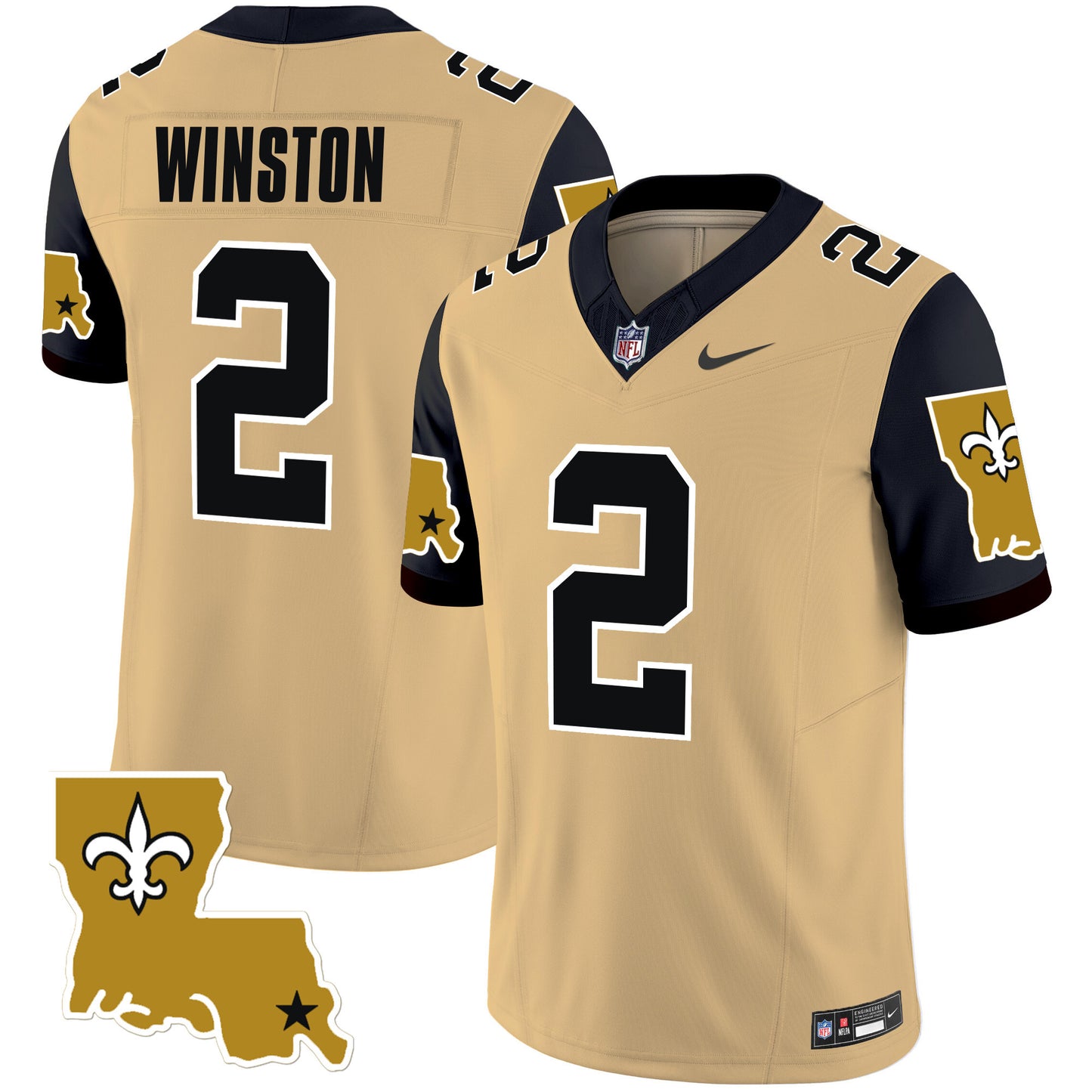 Saints 1987 Legacy Vapor Limited Jersey V2 - All Stitched
