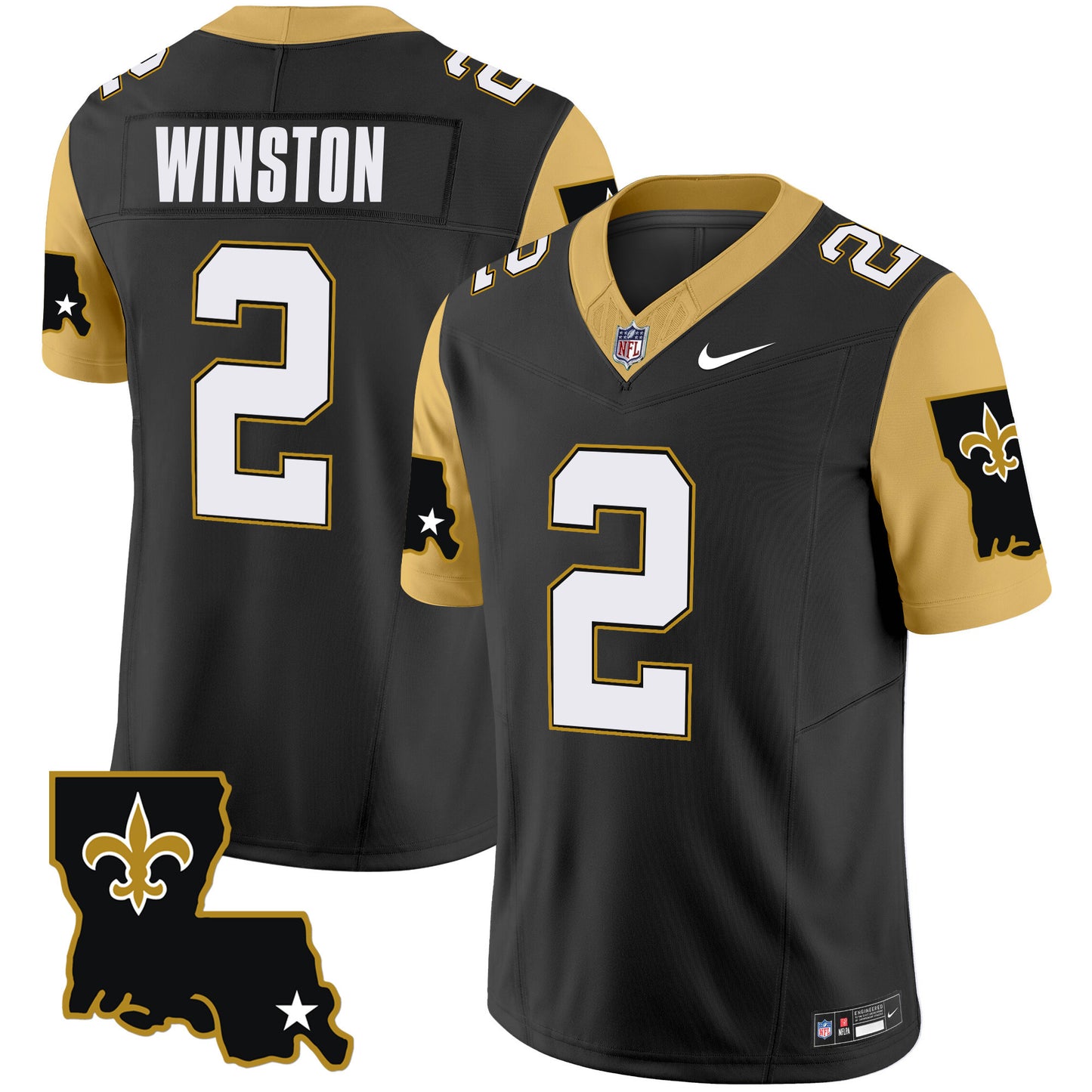 Saints 1987 Legacy Vapor Limited Jersey V2 - All Stitched
