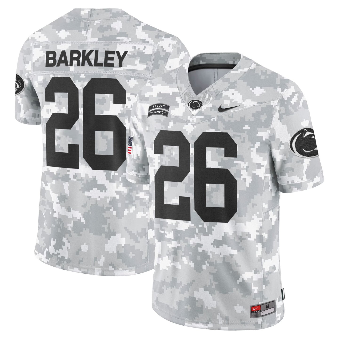 Penn State Nittany Lions 2024 Salute to Service Vapor Limited Jersey - Arctic Camo - All Stitched