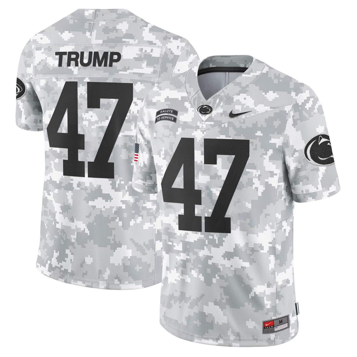 Penn State Nittany Lions 2024 Salute to Service Vapor Limited Jersey - Arctic Camo - All Stitched