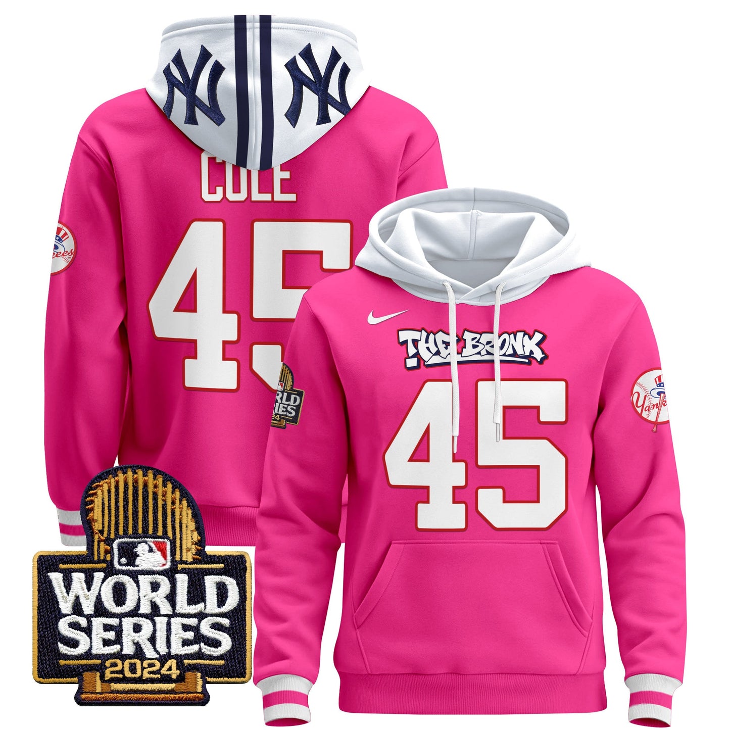New York Yankees 2024 World Series Pullover Hoodie - All Stitched