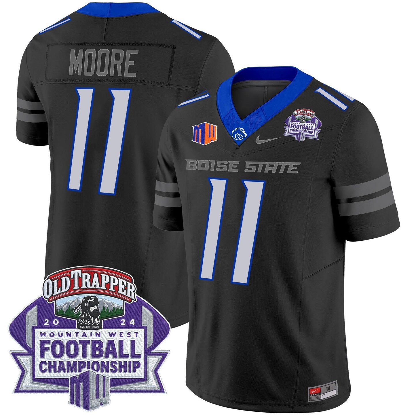 Boise State Broncos 2024 Championship Vapor Limited Jersey - All Stitched