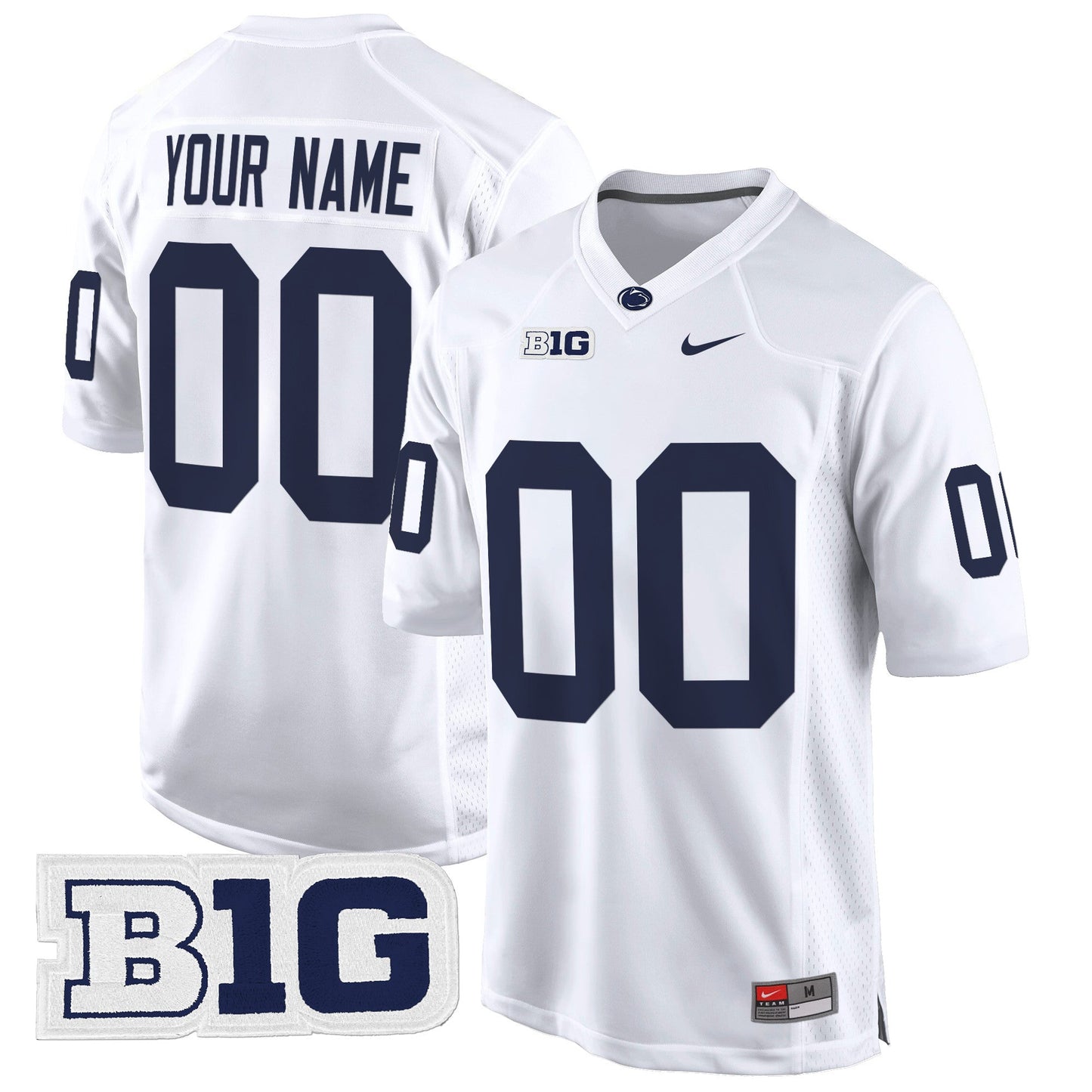 Penn State Nittany Lions 2024 Game Custom Jersey - All Stitched
