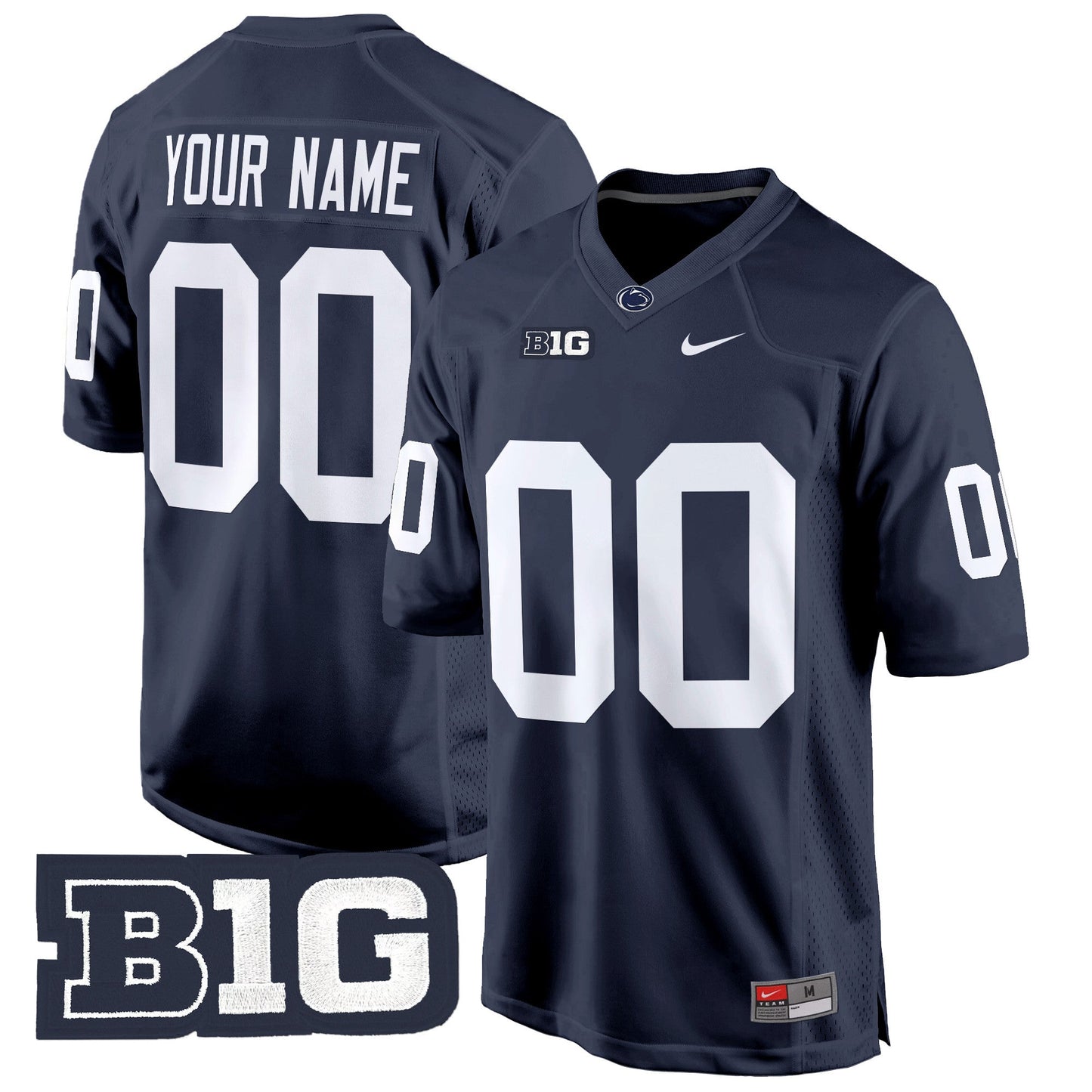 Penn State Nittany Lions 2024 Game Custom Jersey - All Stitched