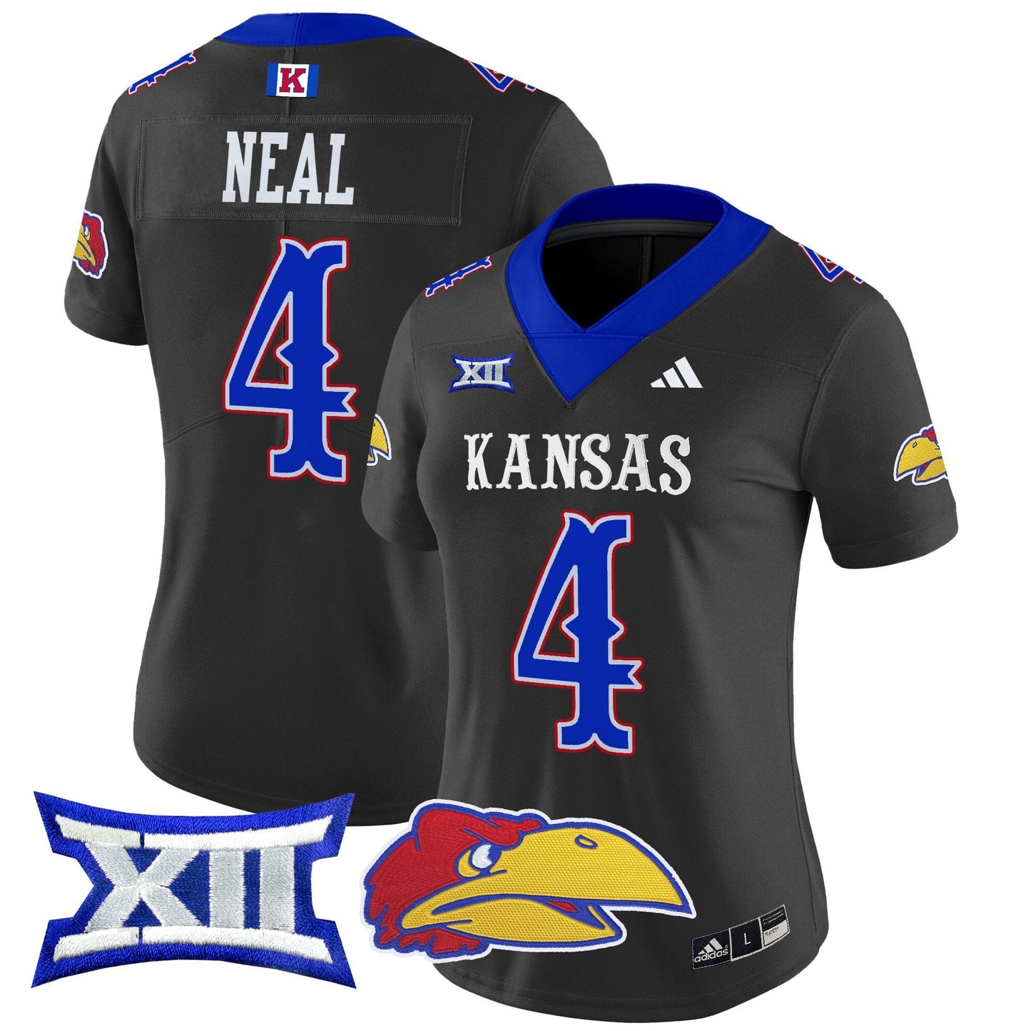 Women's Kansas Jayhawks 2024 Vapor Limited Jersey V2 - All Stitched