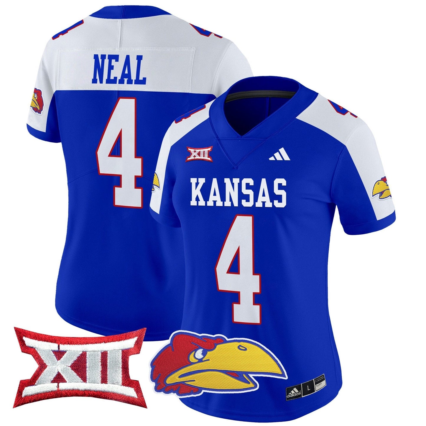 Women's Kansas Jayhawks 2024 Vapor Limited Jersey V2 - All Stitched