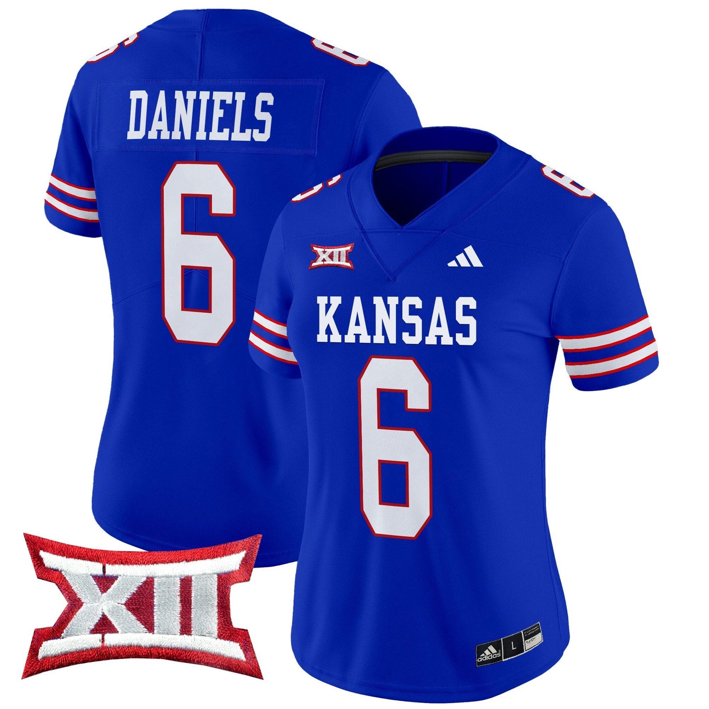 Women's Kansas Jayhawks 2024 Vapor Limited Jersey V2 - All Stitched