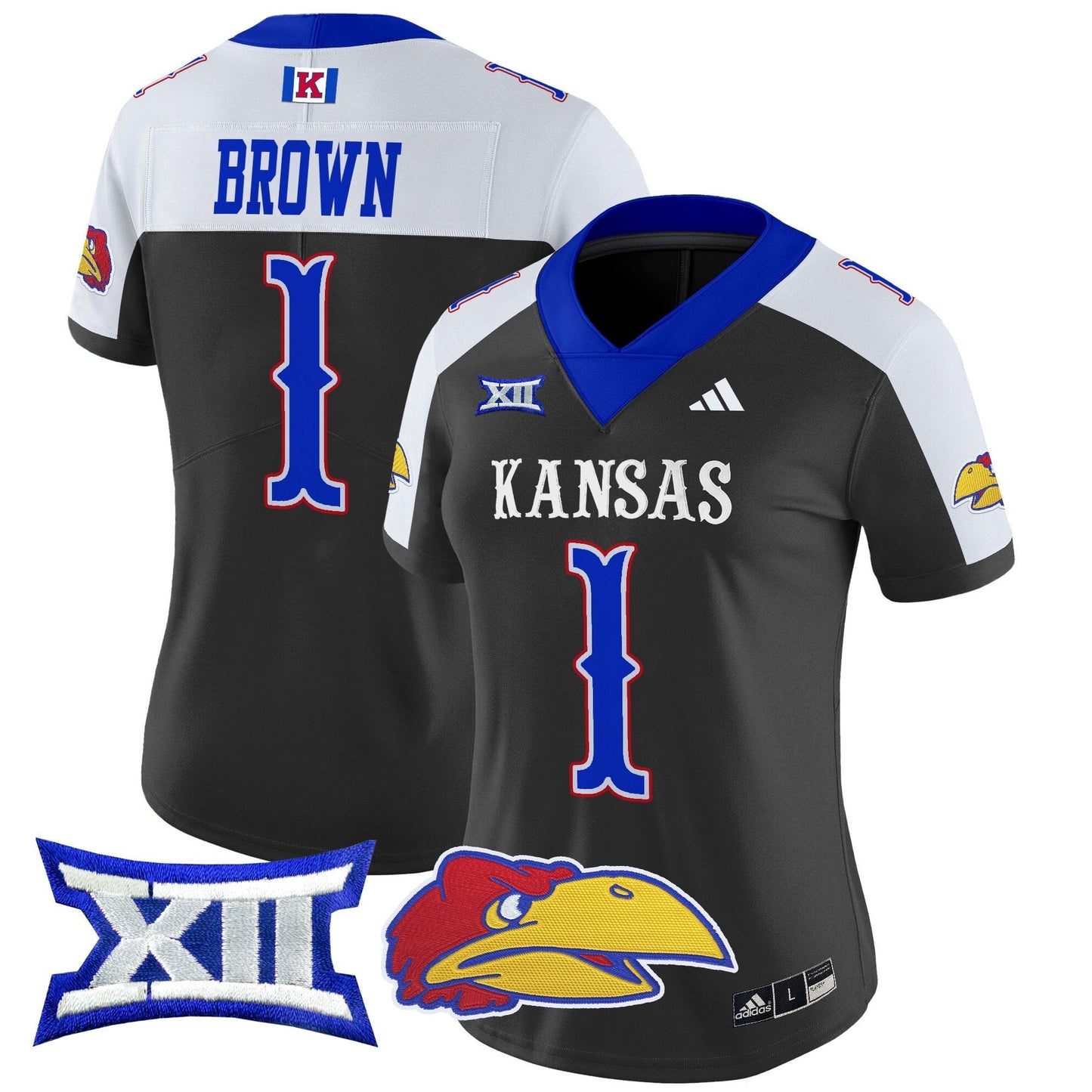 Women's Kansas Jayhawks 2024 Vapor Limited Jersey V2 - All Stitched