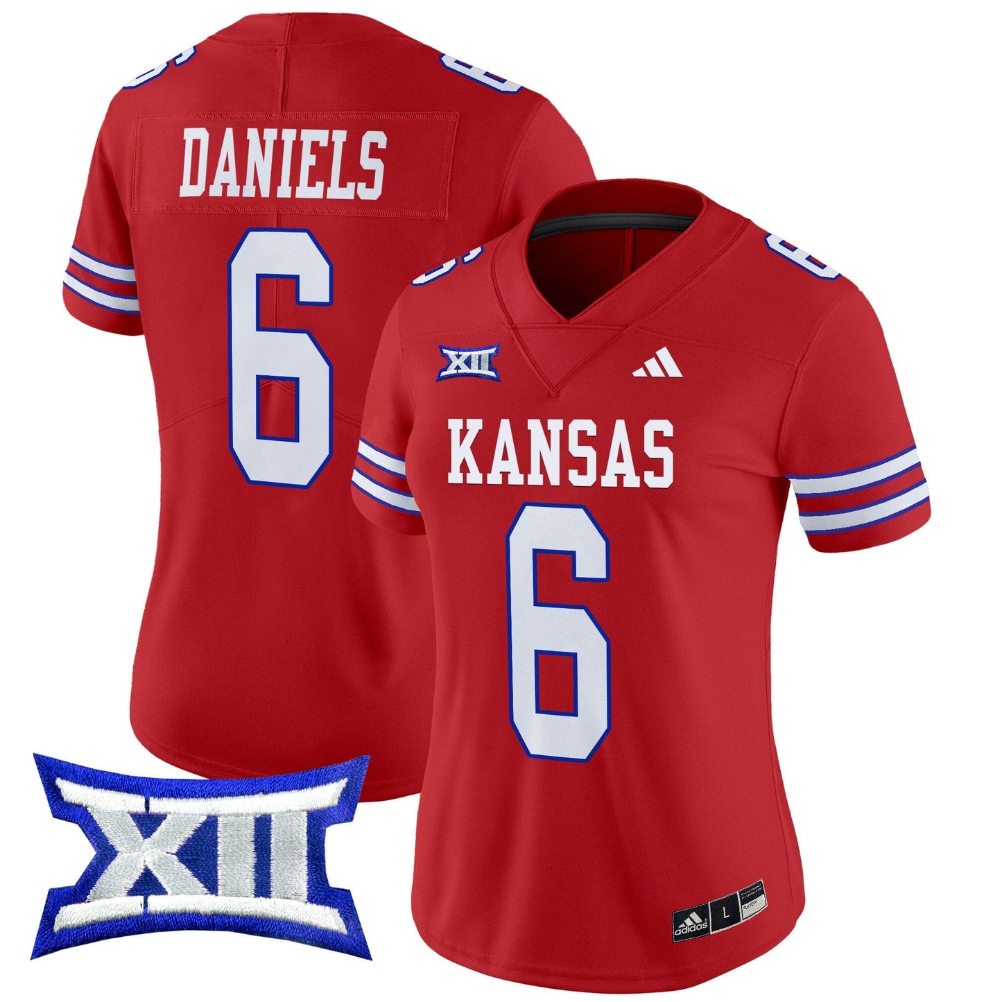Women's Kansas Jayhawks 2024 Vapor Limited Jersey V2 - All Stitched