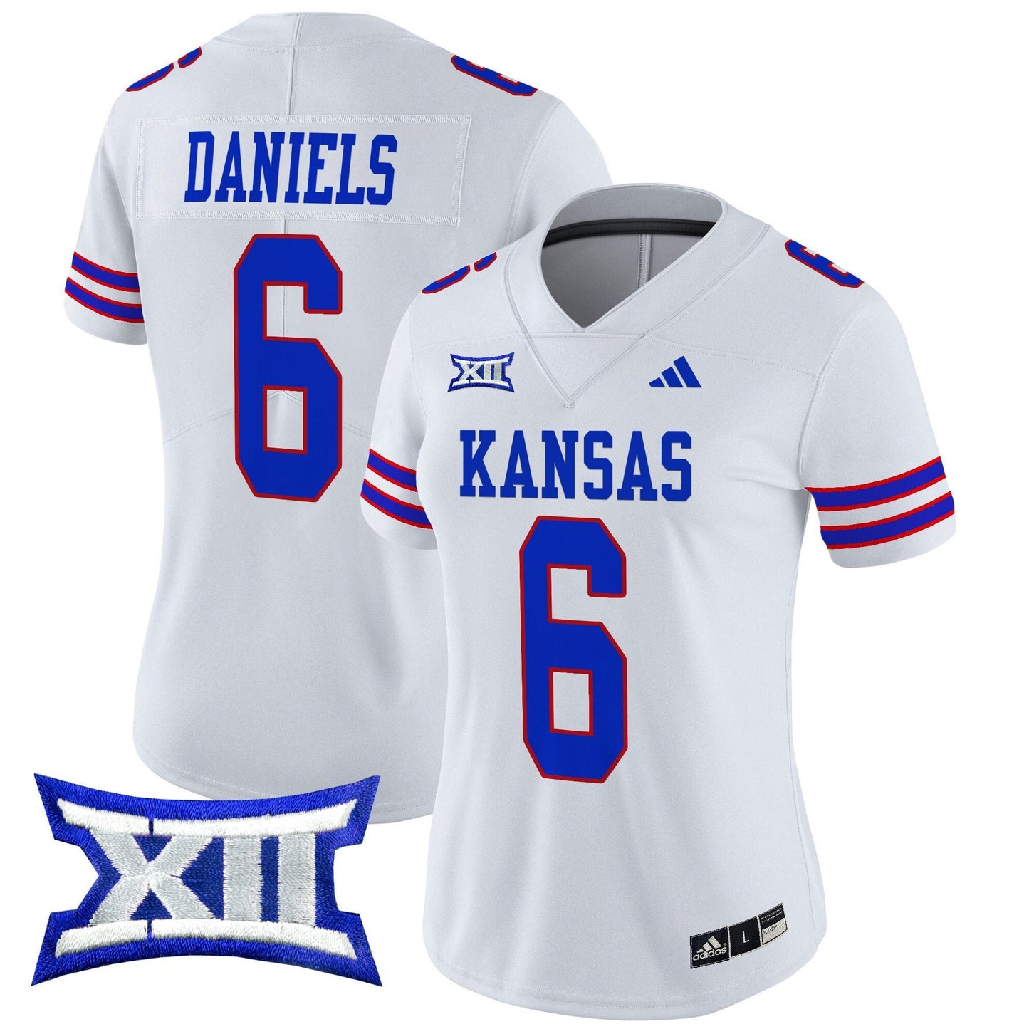 Women's Kansas Jayhawks 2024 Vapor Limited Jersey V2 - All Stitched