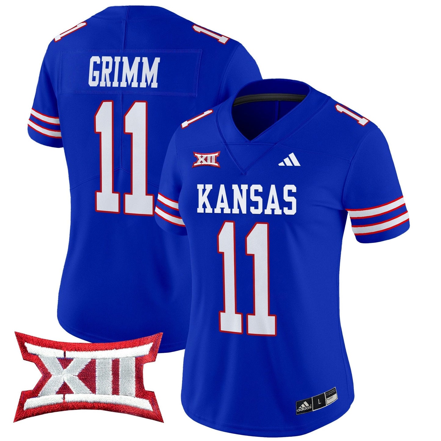 Women's Kansas Jayhawks 2024 Vapor Limited Jersey V2 - All Stitched