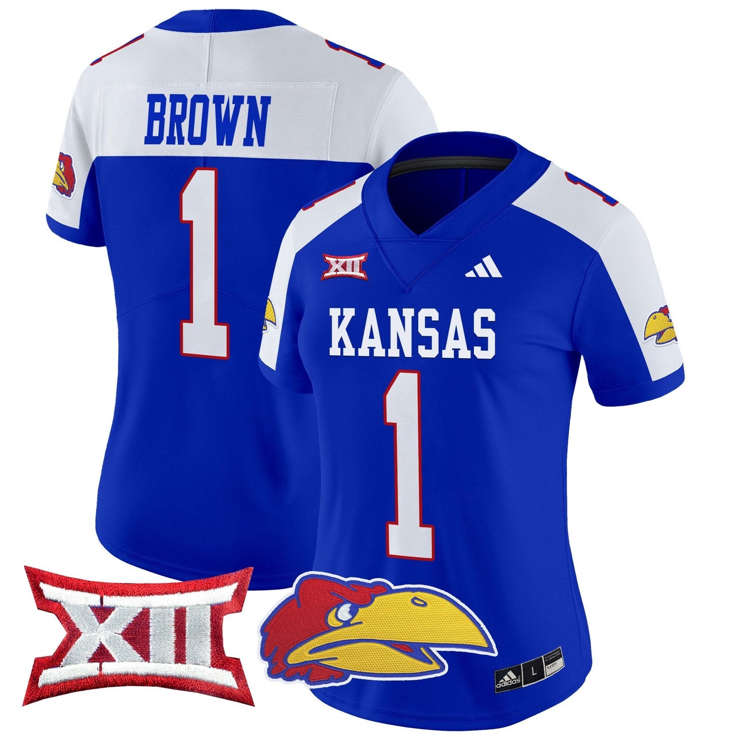 Women's Kansas Jayhawks 2024 Vapor Limited Jersey V2 - All Stitched