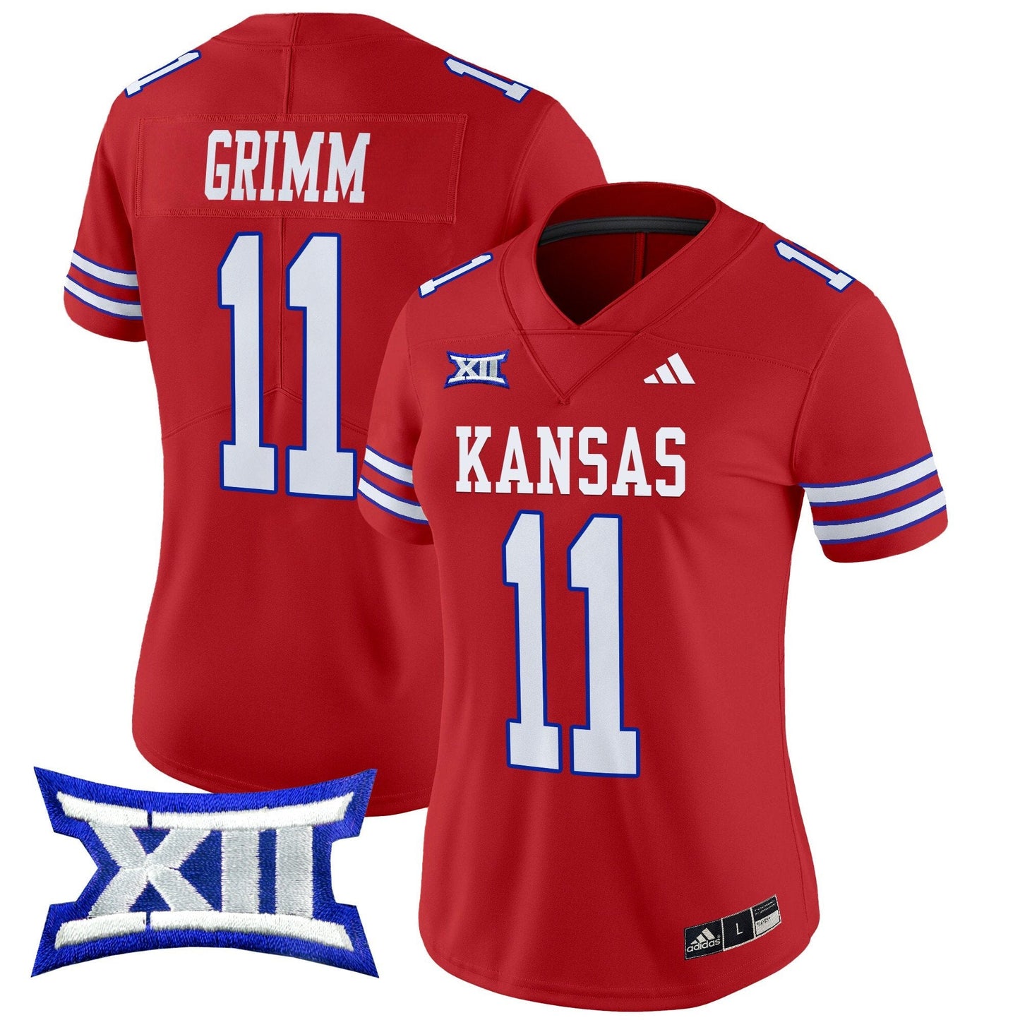 Women's Kansas Jayhawks 2024 Vapor Limited Jersey V2 - All Stitched