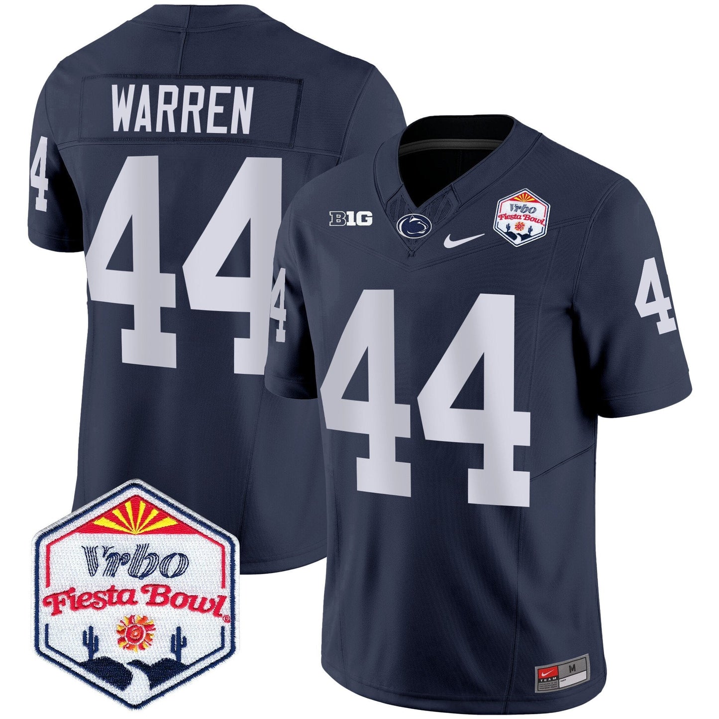 Penn State Nittany Lions 2024 The Fiesta Bowl Patch Vapor Limited Jersey - All Stitched