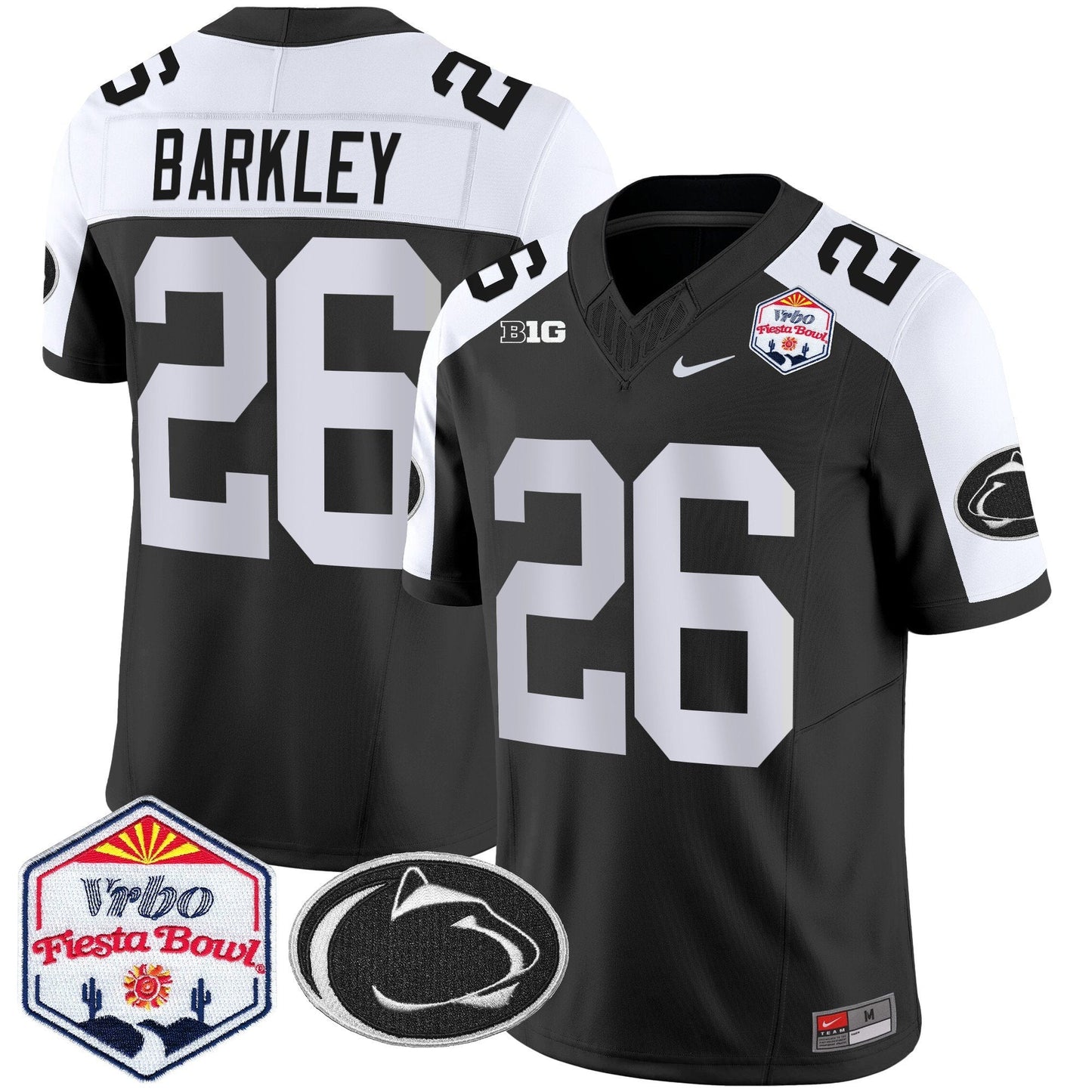 Penn State Nittany Lions 2024 The Fiesta Bowl Patch Vapor Limited Jersey - All Stitched