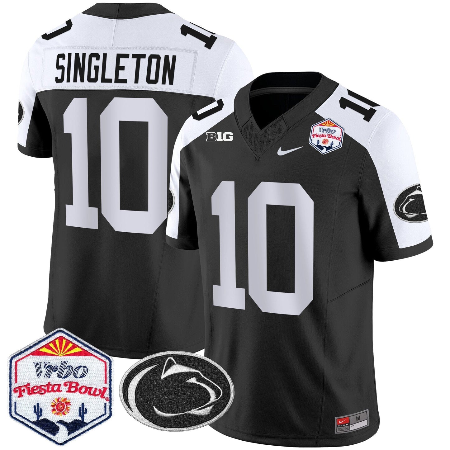 Penn State Nittany Lions 2024 The Fiesta Bowl Patch Vapor Limited Jersey - All Stitched