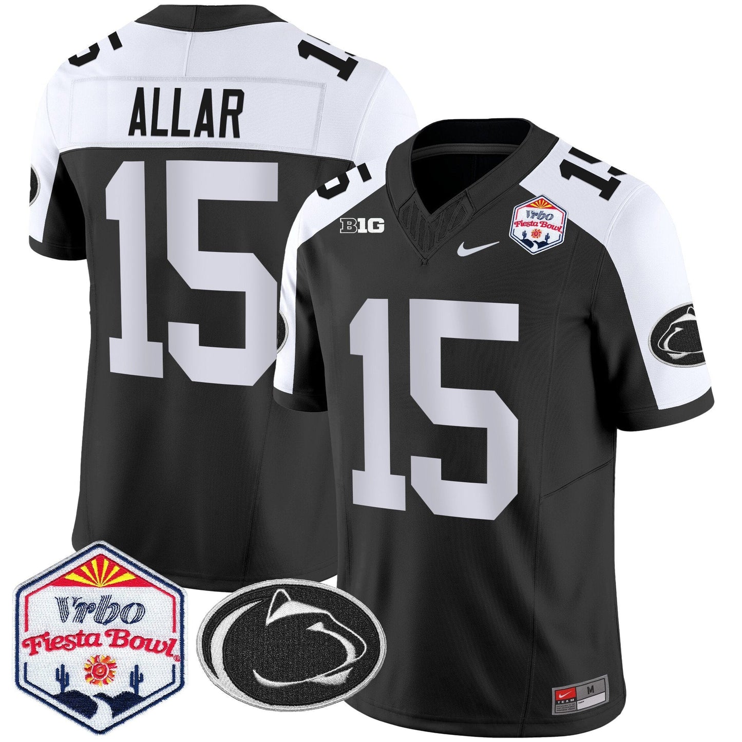 Penn State Nittany Lions 2024 The Fiesta Bowl Patch Vapor Limited Jersey - All Stitched